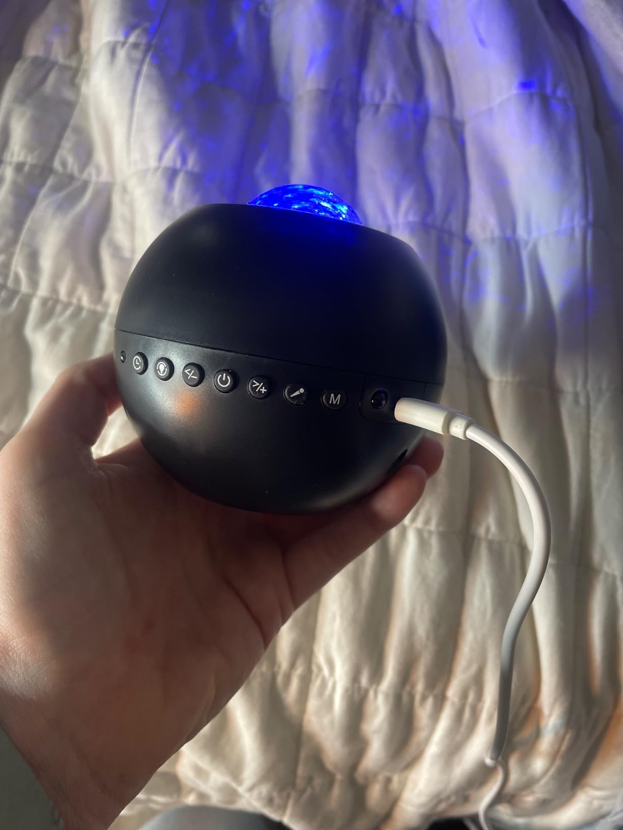 One Fire Galaxy Projector Lights for Bedroom Birthday Gifts for Teen Boy customer photo 1