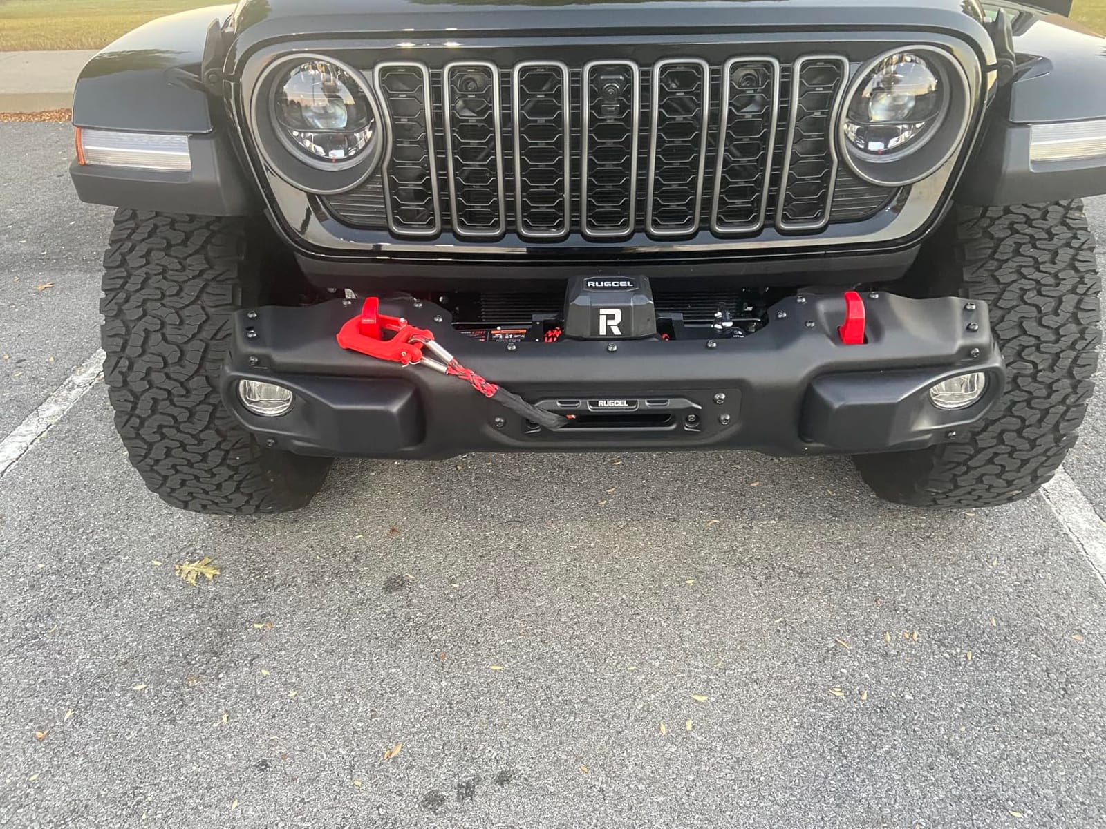 RUGCEL 13500 lb Electric Winch 12V IP68 Waterproof Synthetic Rope with Wireless & Wired Remote (Dual Control) for Truck SUV Trailer Off-Road Recovery - Tank Series customer photo 1