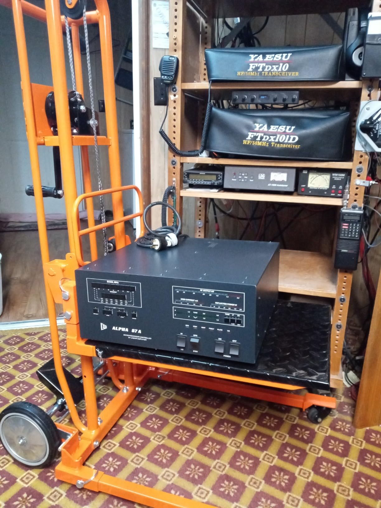 SuperHandy Material Lift Stacker, 330 lb Capacity, 40-Inch Lift customer photo 2