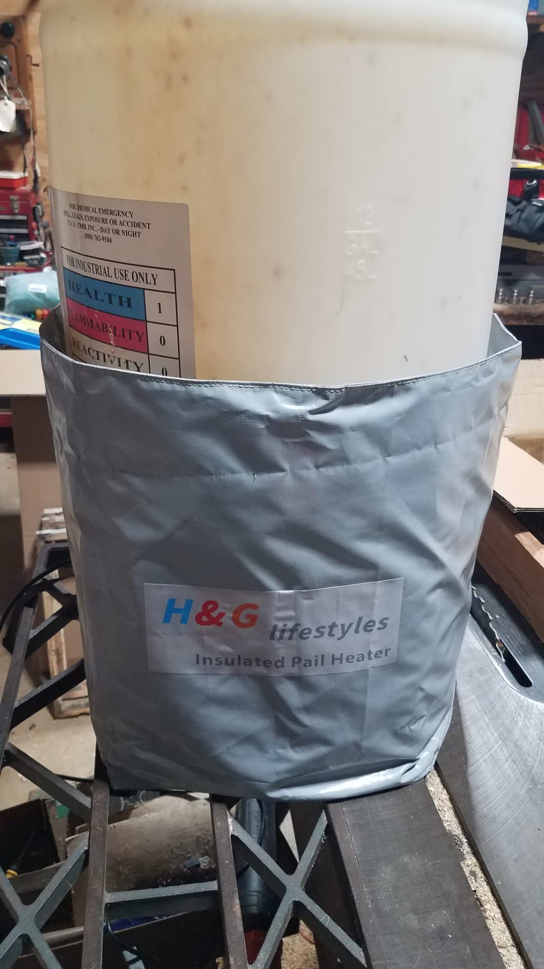 H&G Lifestyles 5 Gallon Bucket Heater Honey Warmer Tank Heater Pad customer photo 1