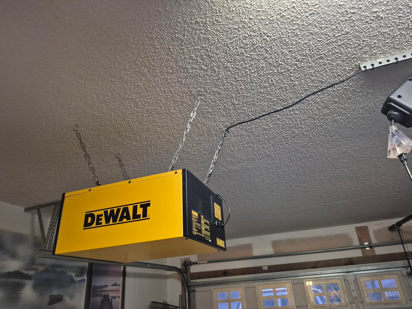 DEWALT Air Filtration System Dust Collector for Woodworking DWXAF101 customer photo 1