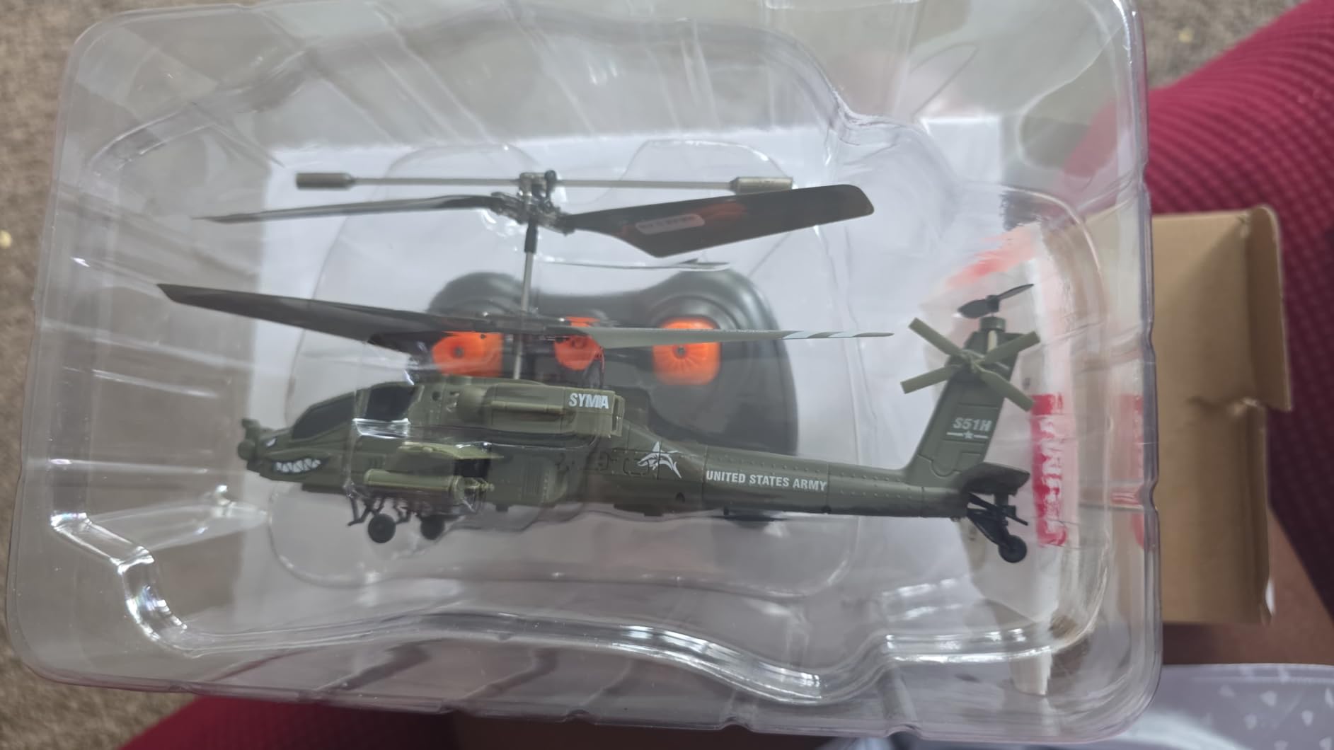 SYMA S51H RC Helicopter for Kids, Military Remote Control Helicopter customer photo 2