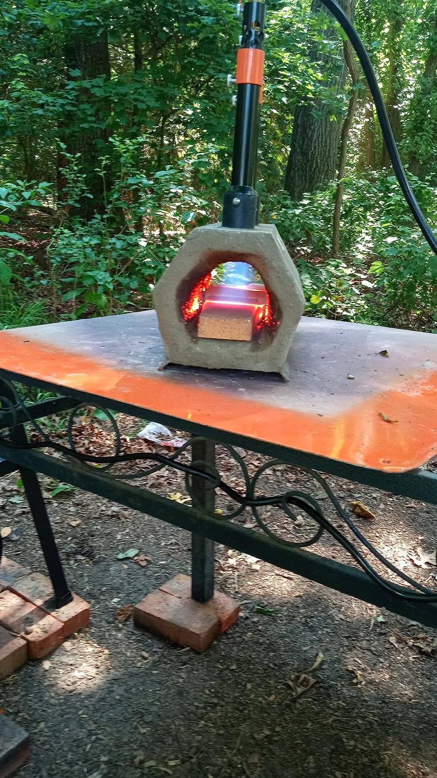 VEVOR Portable Propane Forge, Double Burner Tool and Knife Making, 2600°F customer photo 2