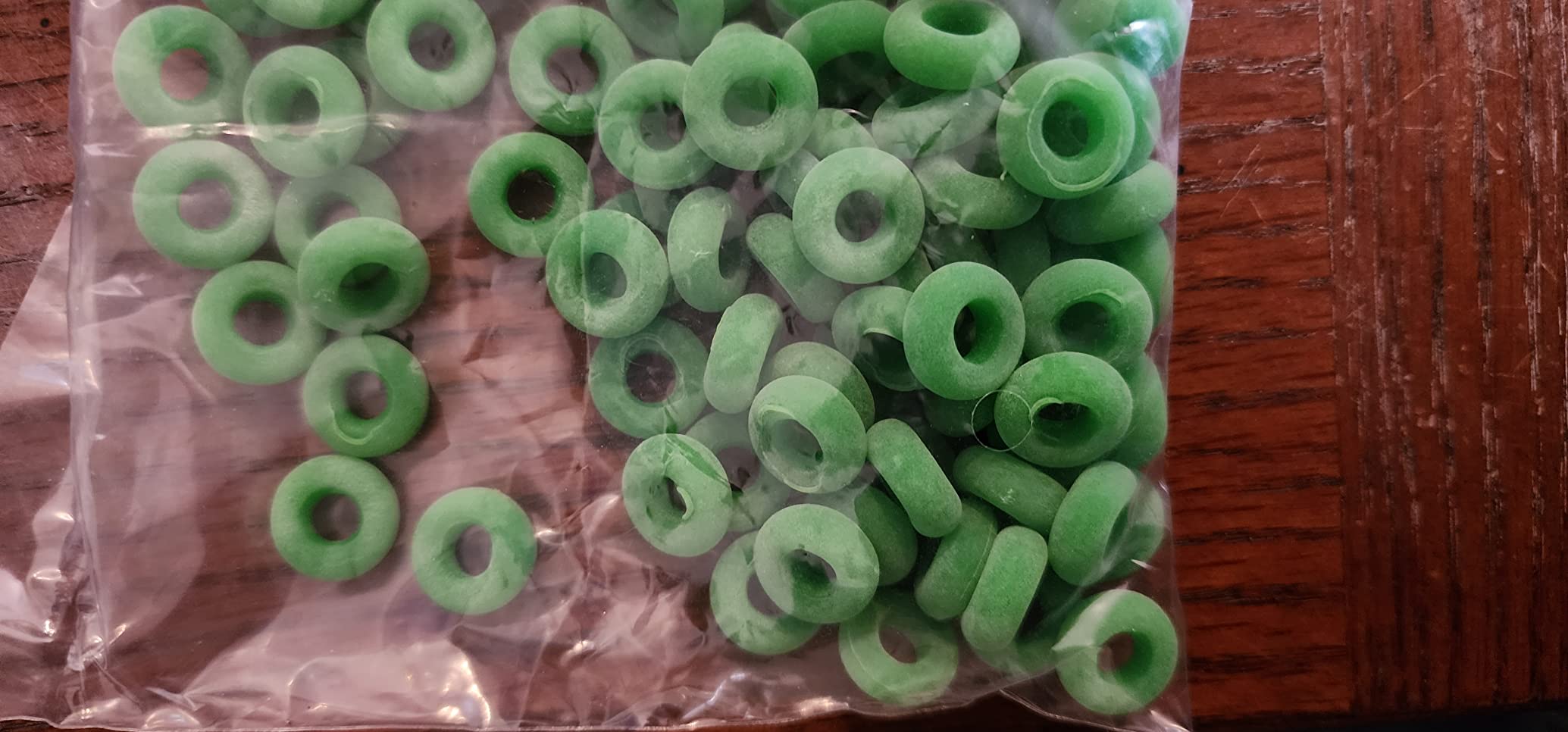 VET.PLUS Latex Castration Rings for Lambs and Calves Orange 100 Count Package customer photo 1