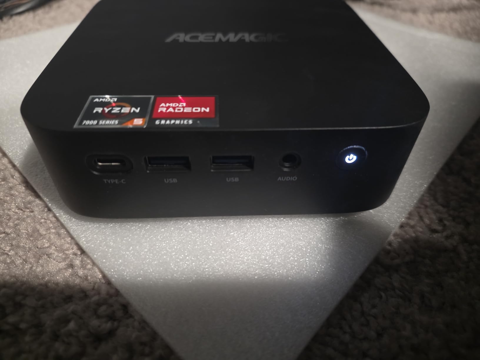 ACEMAGIC K1 Gaming Mini PC Ryzen 7 7730U 16GB 512GB SSD Windows 11 Pro customer photo 2