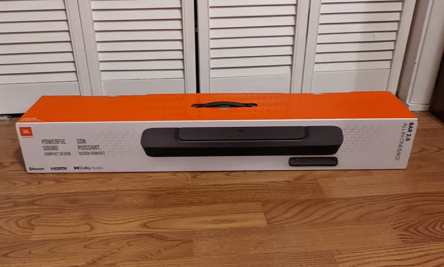 JBL Bar 2.0 All-in-one (MK2): Compact 2.0 Channel soundbar, Black customer photo 1