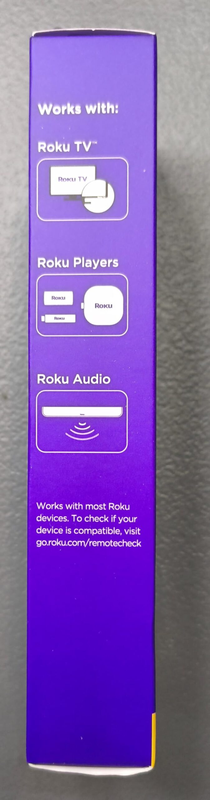 Roku Voice Remote, Replacement TV Remote Control | Voice Control, Simple Setup, & Pre-Set App Shortcuts - Compatible with Roku TV, Players, & Audio Devices customer photo 2