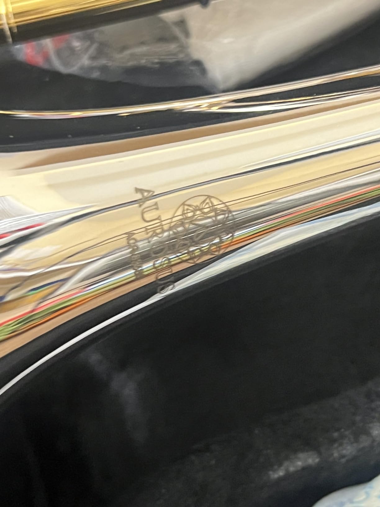 ACR8358S trigger cornet brass instrument cornet silver cornets customer photo 2