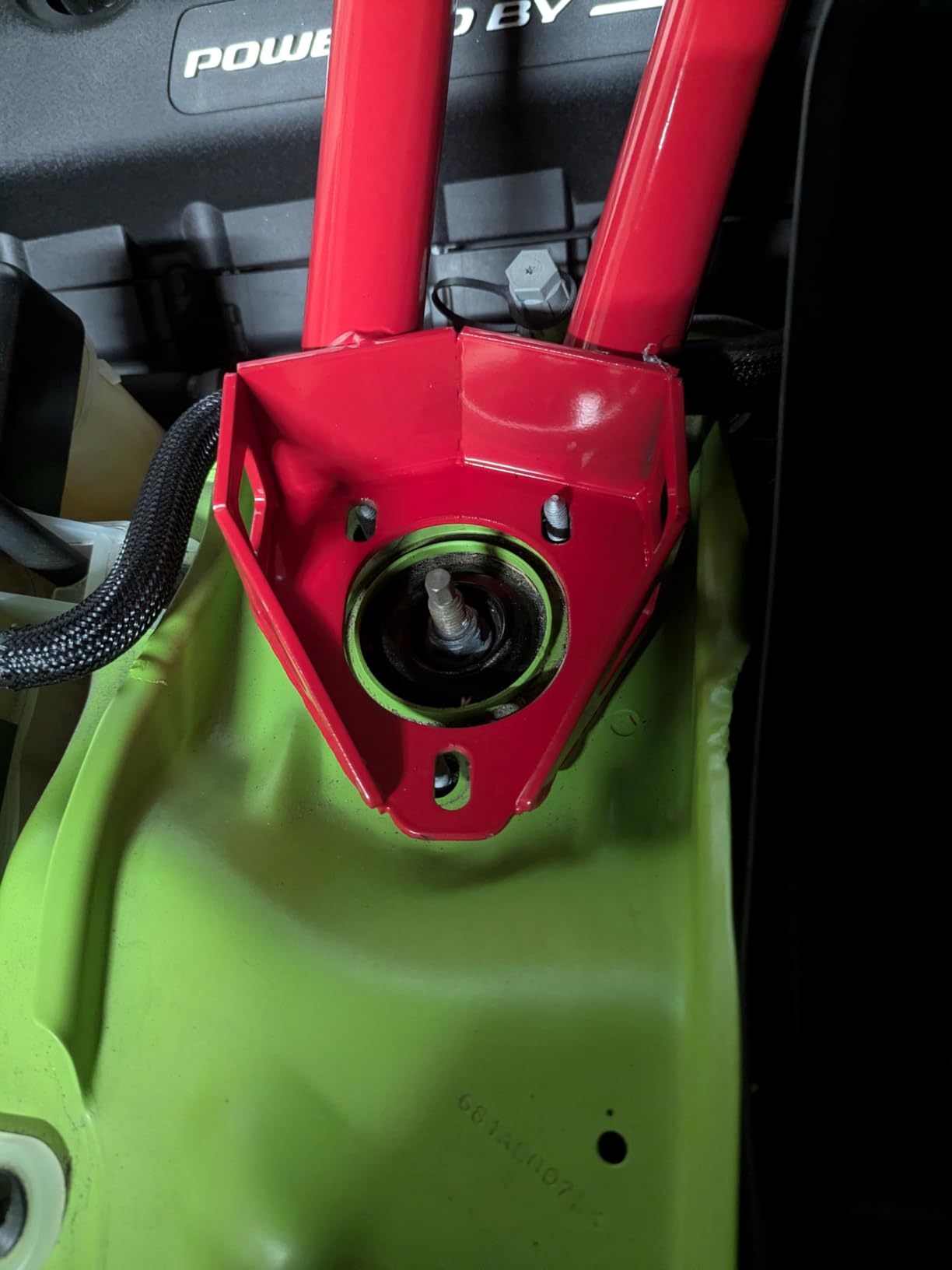 KUAFU Strut Tower Brace Compatible with 2008-2023 Dodge Challenger customer photo 2