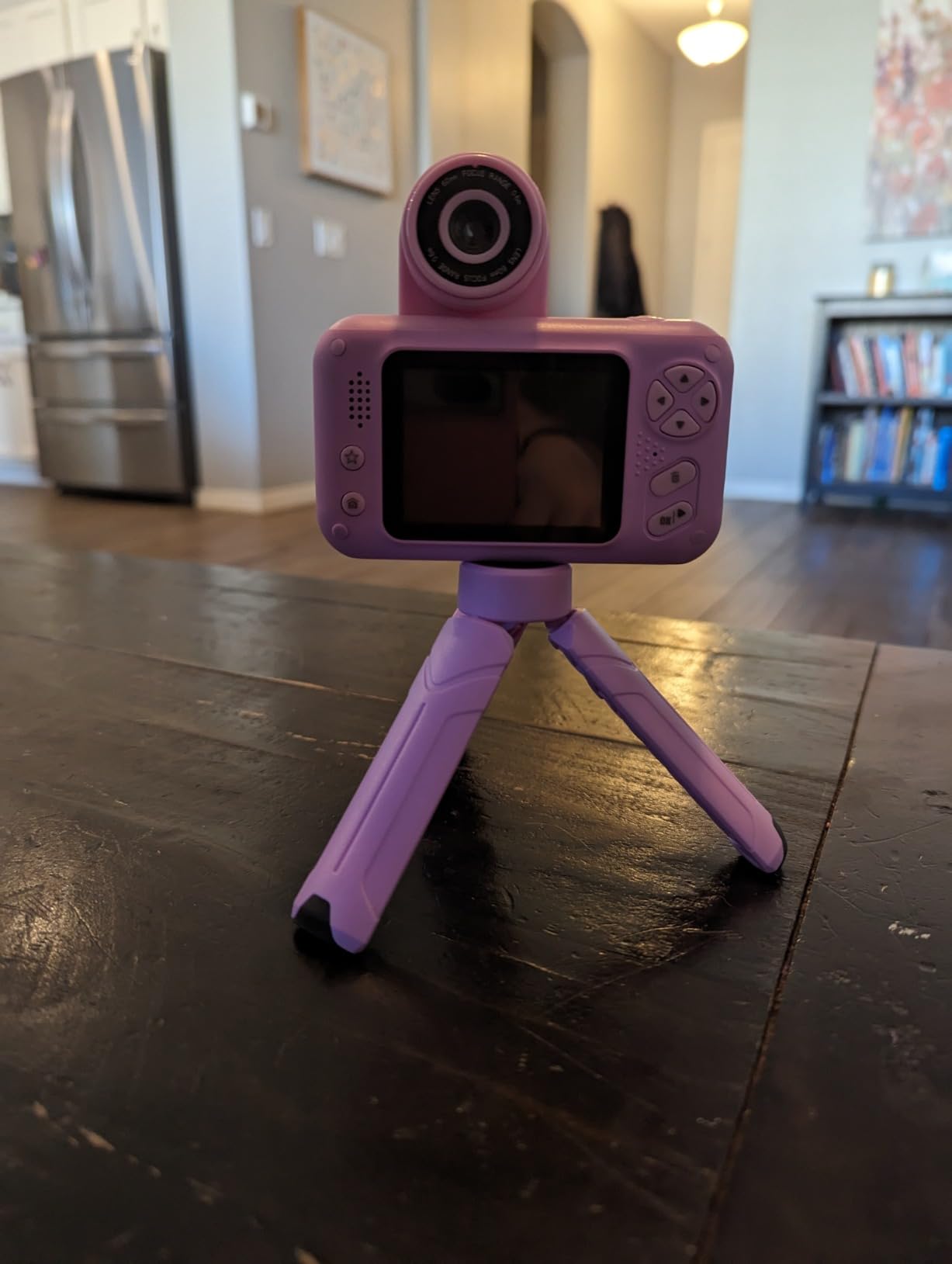 Kids Camera with 180° Flip-up Lens for Selfie & Video, HD Digital Video Cameras for Toddler with 32GB SD Card, Ideal for 3-8 Years Old Girls Boys on Birthday Christmas Party as Gift customer photo 2