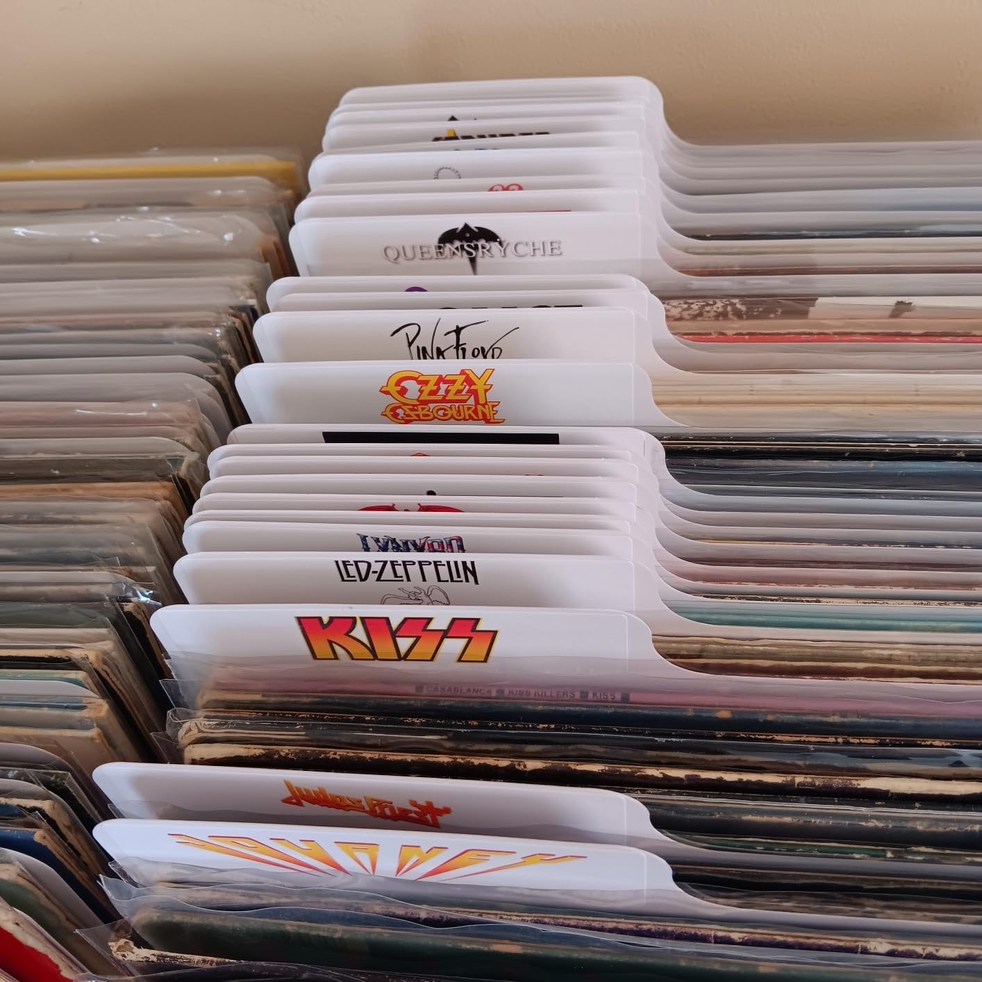 12 Inches LP Divider with Alphabet Labels, 12