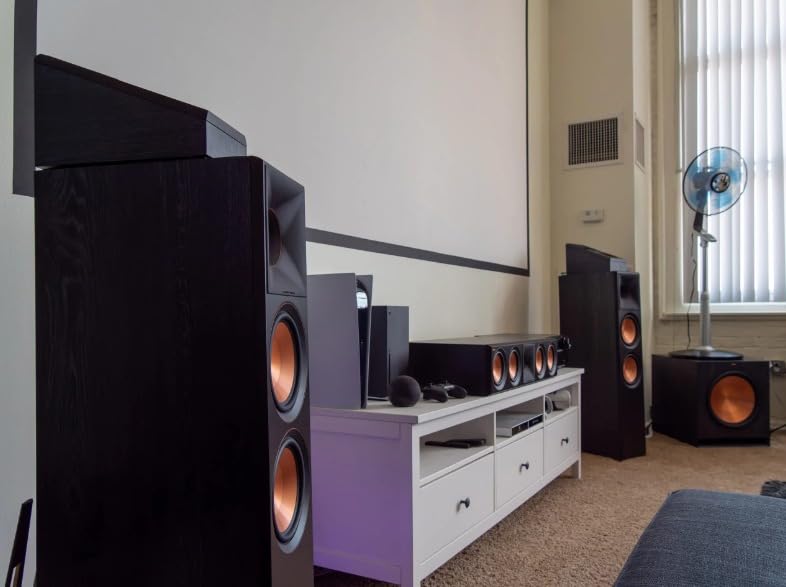 Klipsch Reference 5.1 Home Theater Pack with 2X R-620F Floorstanding Speakers | Includes floorstanding speakers, 12