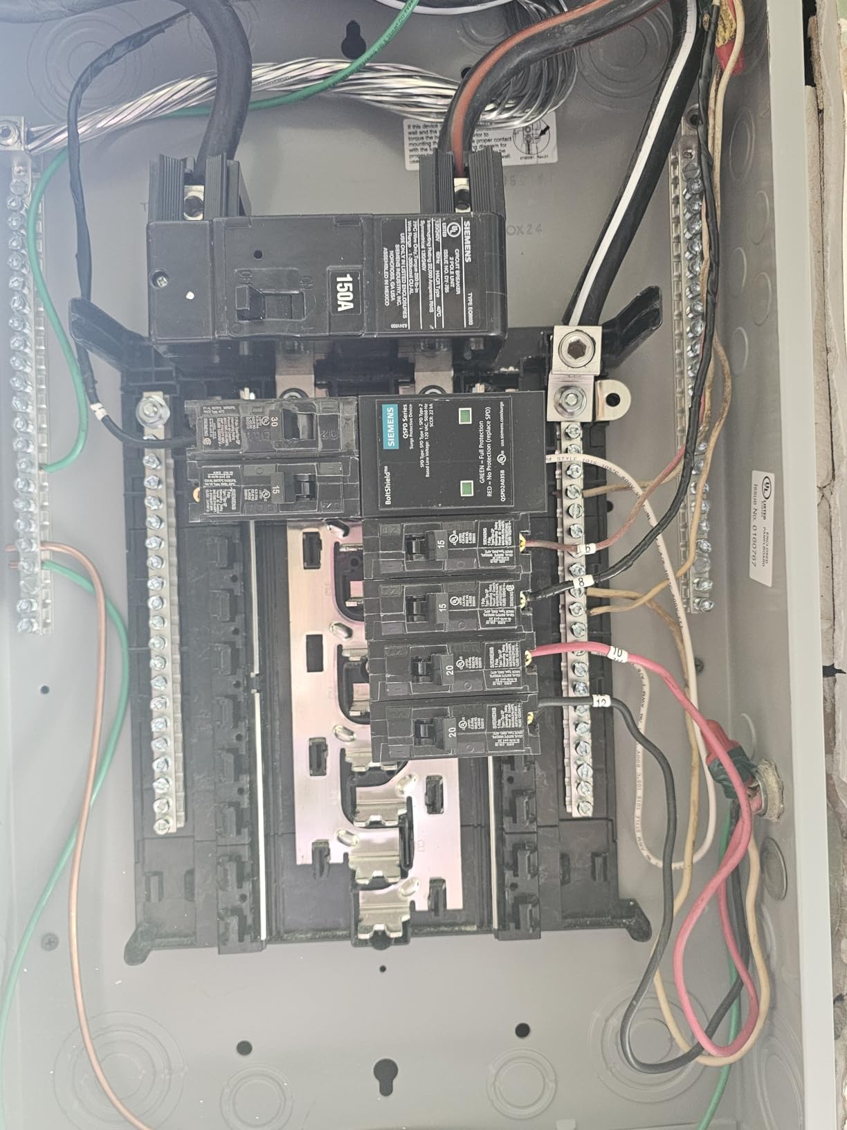 Siemens QSPD2A035B 35 KAmp BoltShield Indoor Surge Protective Device customer photo 2