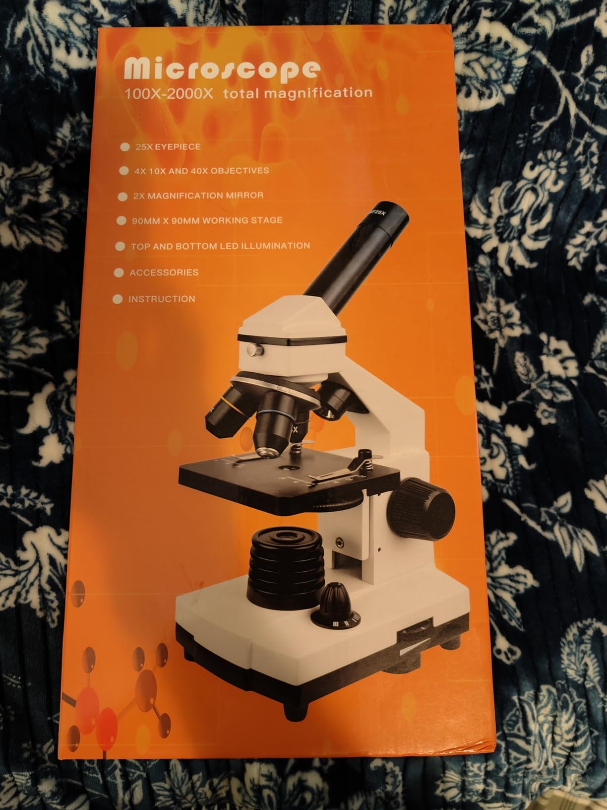 PalliPartners Compound Microscope for Adults & Students, White customer photo 2