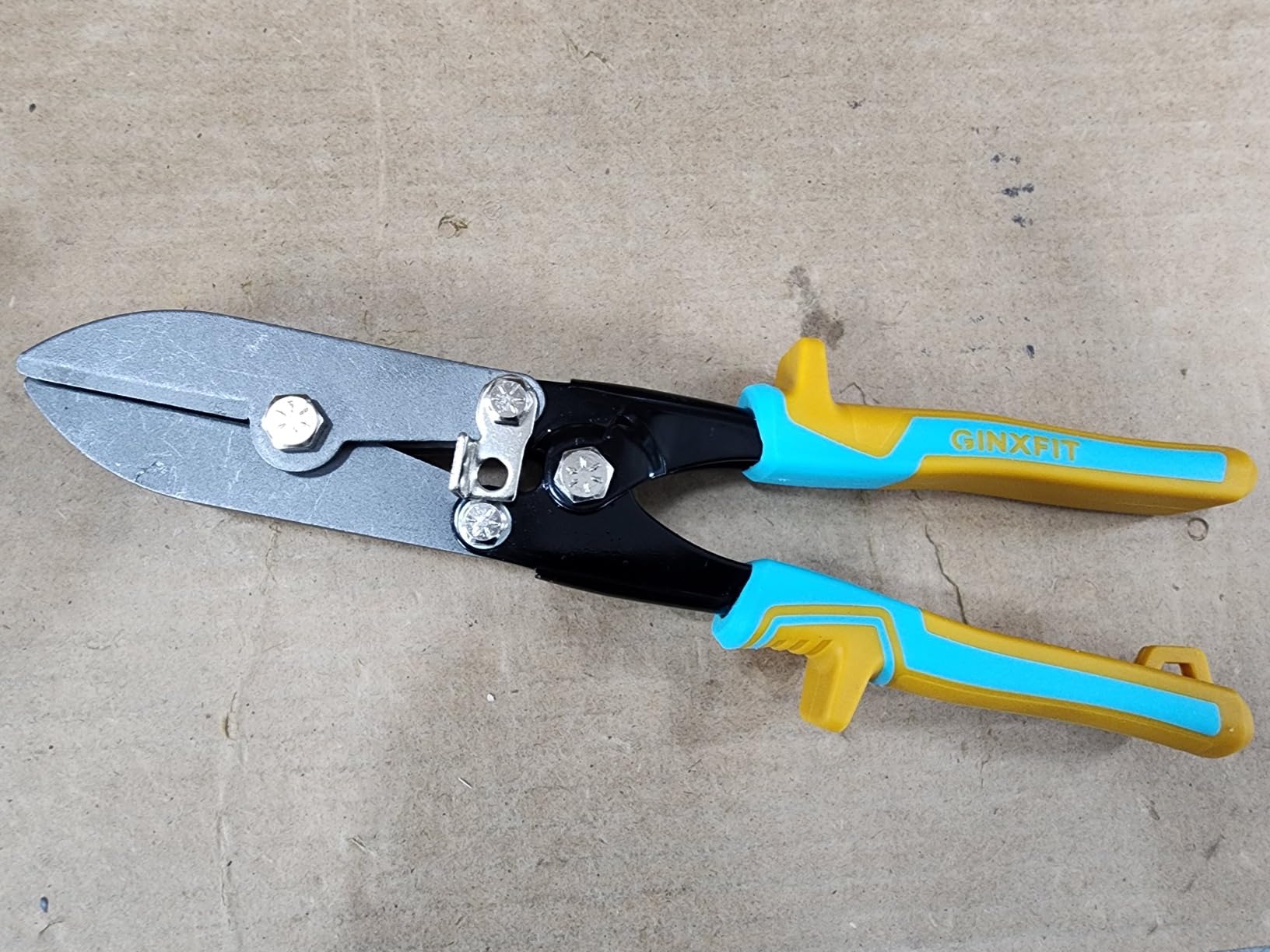 5 Blade Sheet Metal Hand Crimper for HVAC Stove Pipes and Ductwork customer photo 2