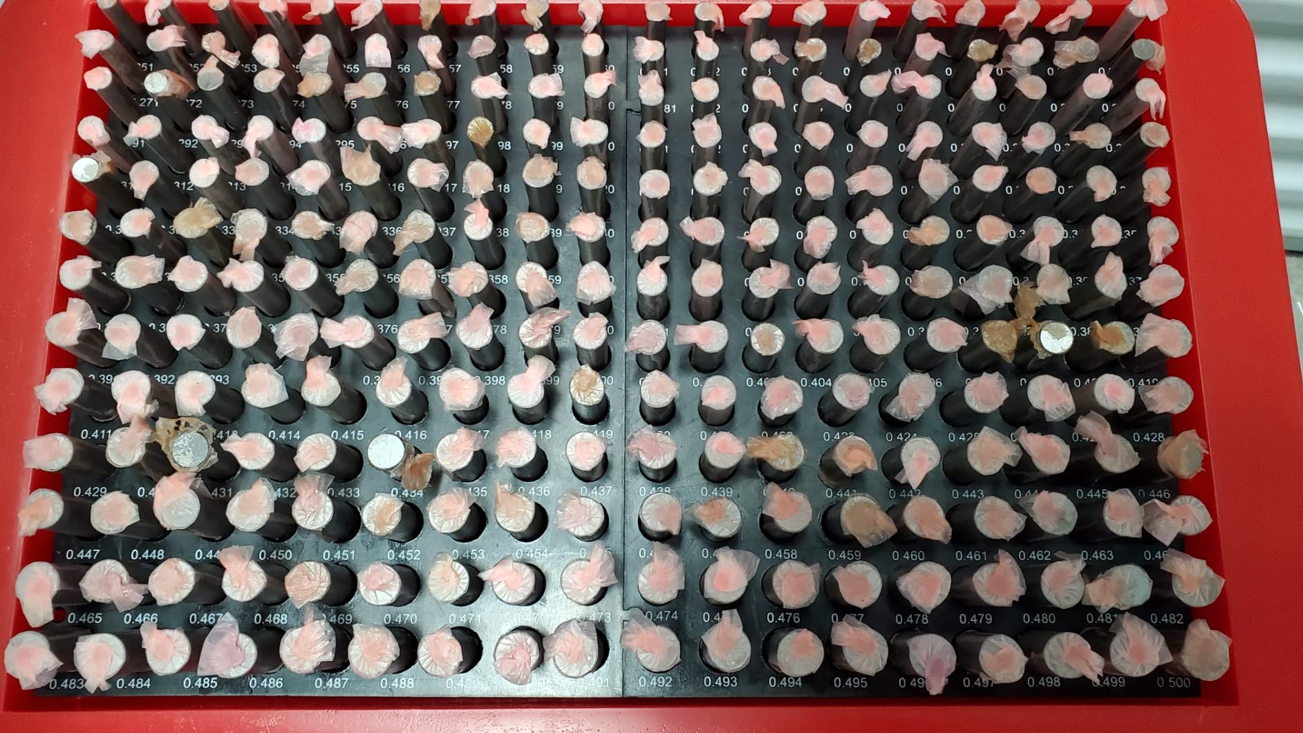 Steel PIN GAGE Set Plastic CASE (PIN-M0-50) customer photo 1