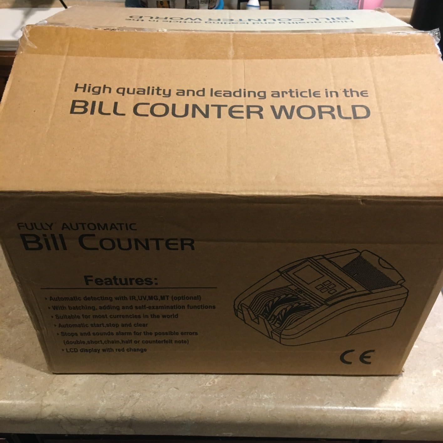 MUNBYN IMC51 Money Counter Machine, Count Value Bill Counter Cash Counter customer photo 1