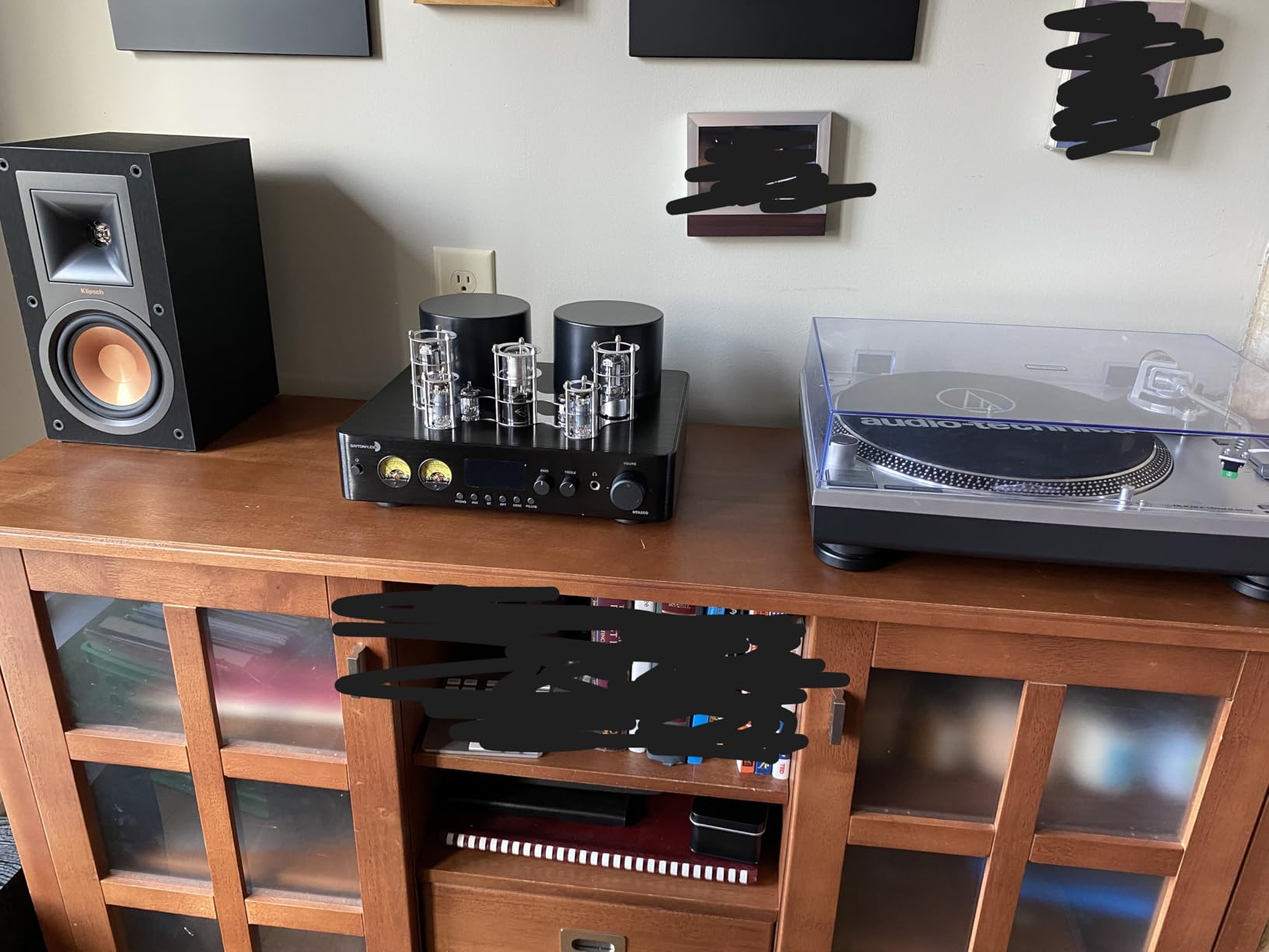 Dayton Audio HTA200 Integrated Stereo Hybrid Tube Amplifier 200 Watts customer photo 2