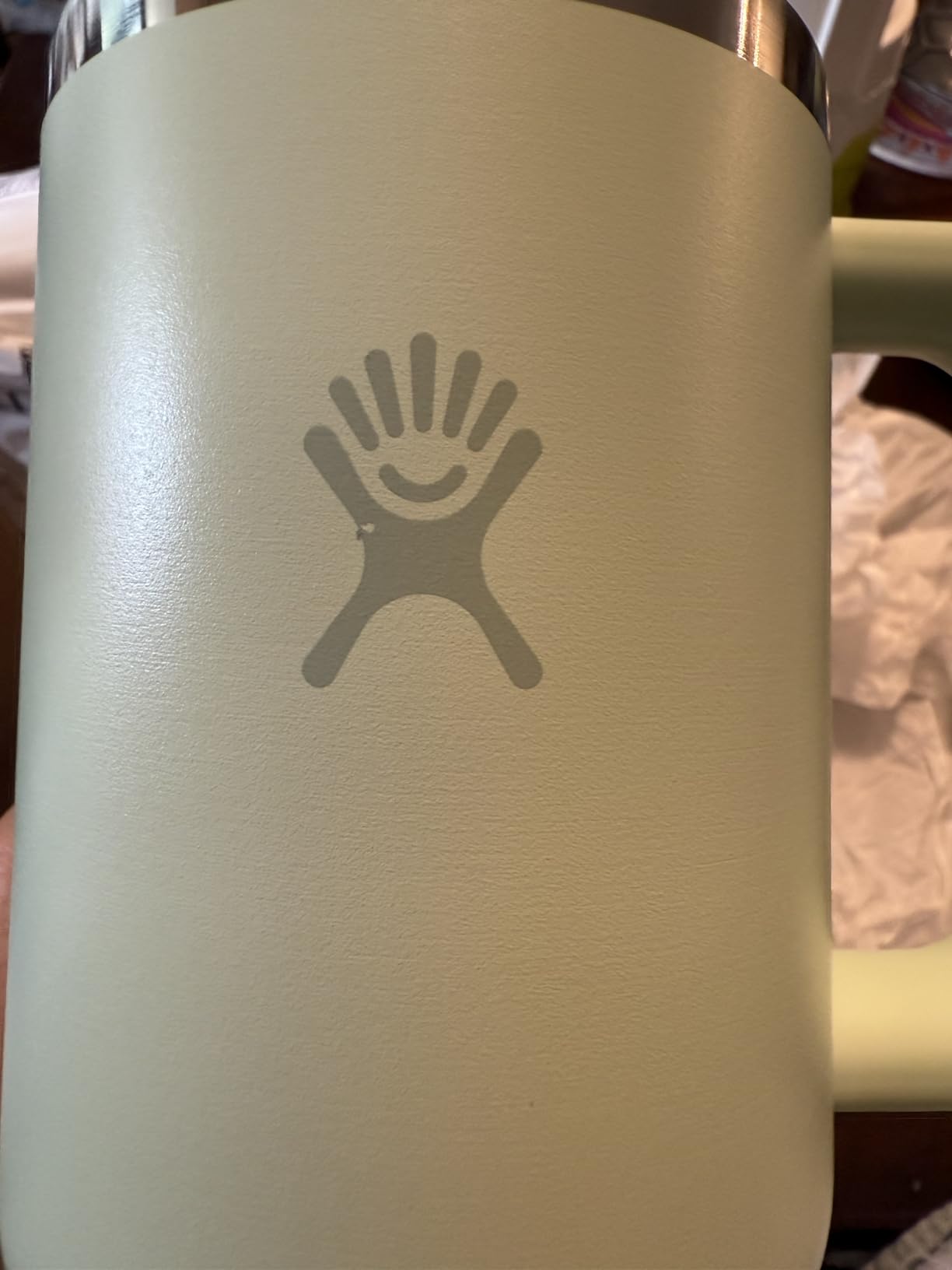 Hydro Flask Travel Tumbler with Handle, Lid and Straw - Insulated Stainless Steel in 40 Oz Black customer photo 2