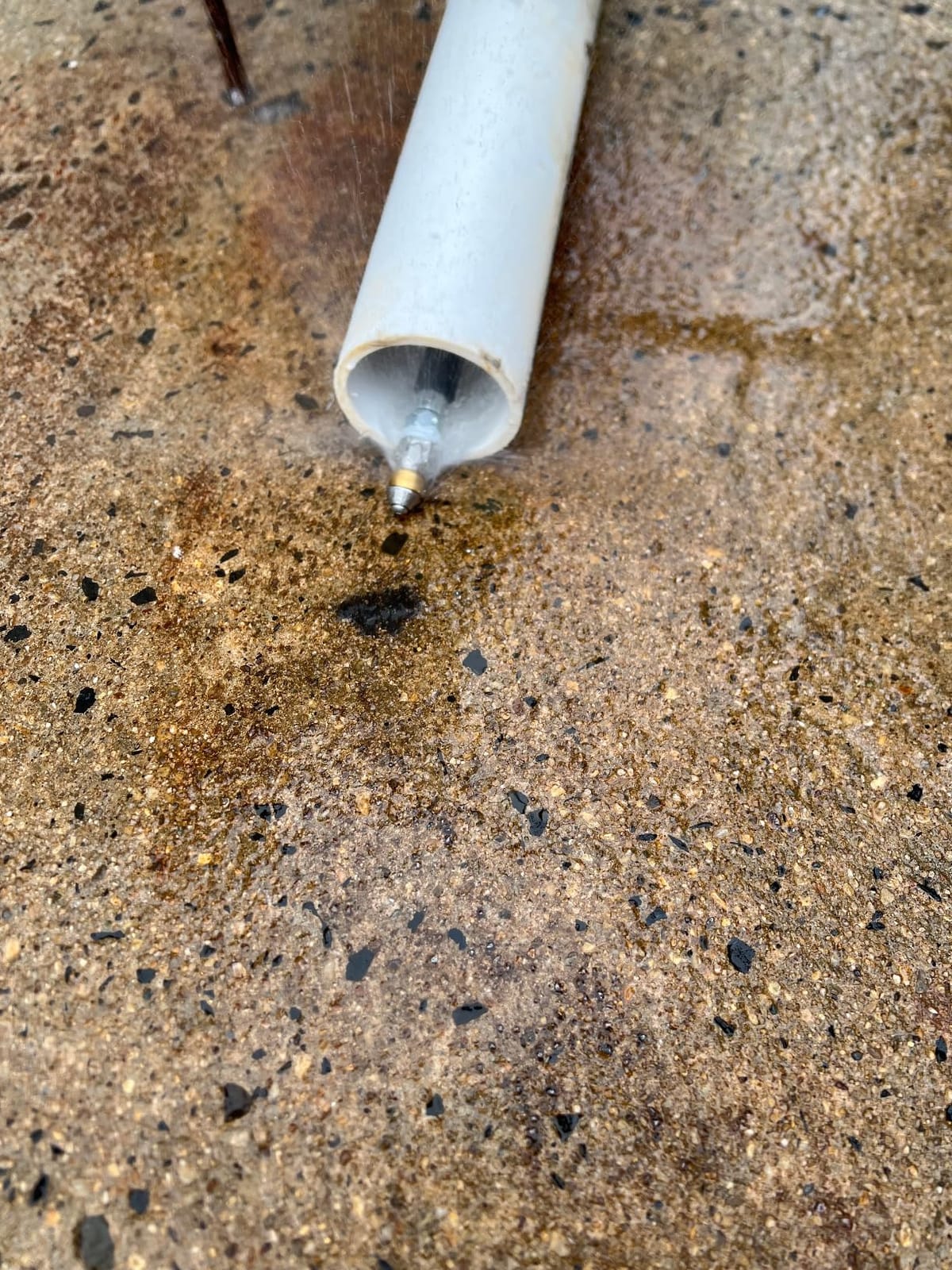 100FT Pressure Washer Sewer Jetter Kit, 5800 PSI Water Jet Drain Cleaner Hose with Corner Rotating Button Nose Nozzle, Sewer Jetting Nozzles Kit with Spanner Handle Strap customer photo 2