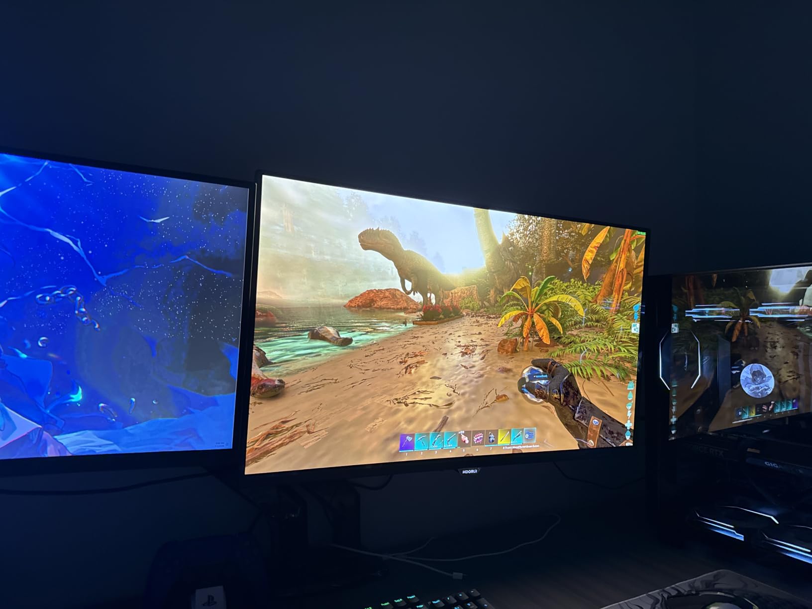 KOORUI 34 Inch 200Hz Ultrawide Curved WQHD 3440x1440p Gaming Monitor 1000R | 1ms HDR400, 95% DCI-P3, PIP/PBP, FreeSync Premium customer photo 2