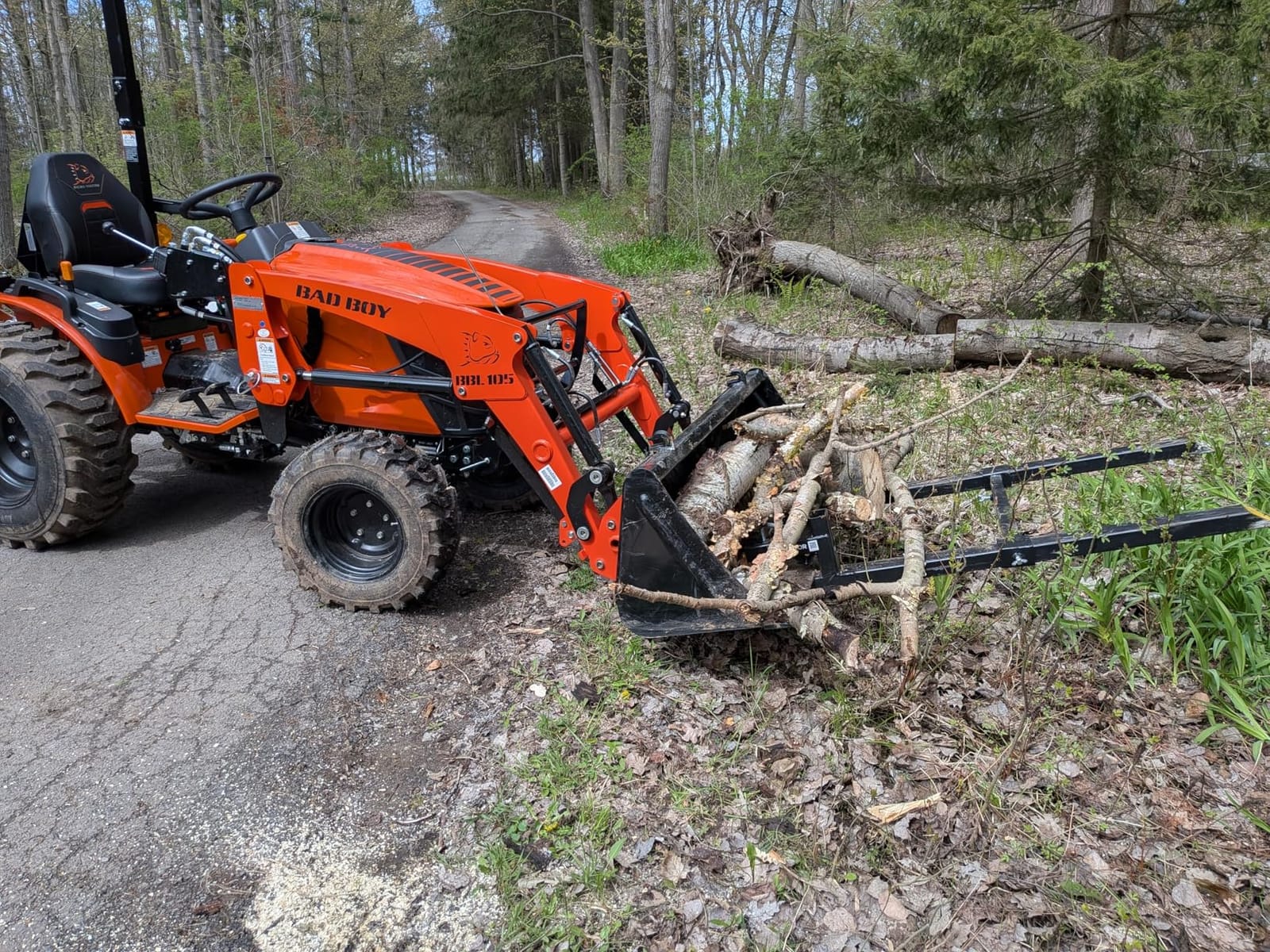 VEVOR Pallet Forks, 2000 lbs Clamp on, 60