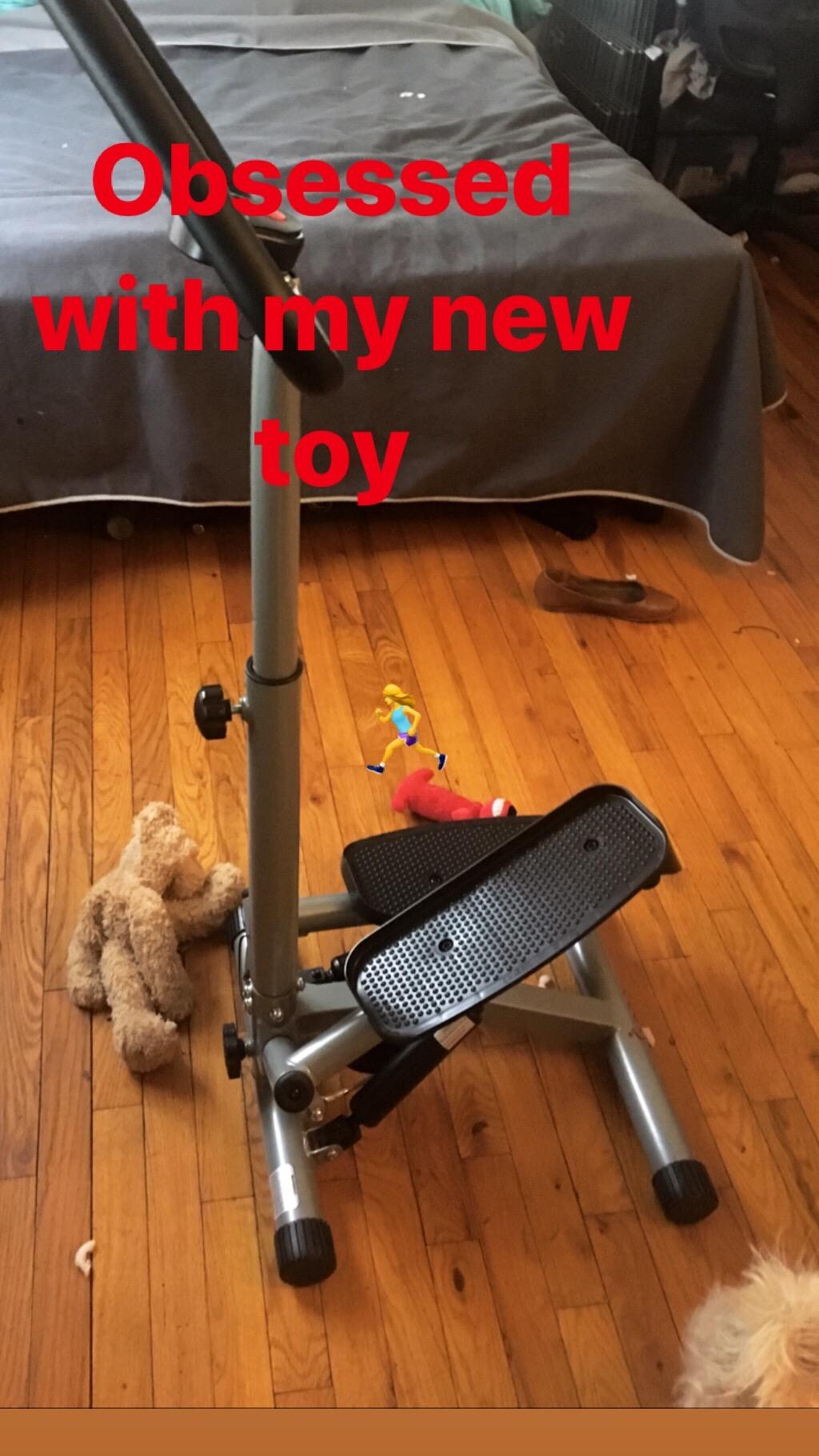 Sunny Health & Fitness Smart Twist Stair Stepper with Adjustable Handlebar customer photo 1