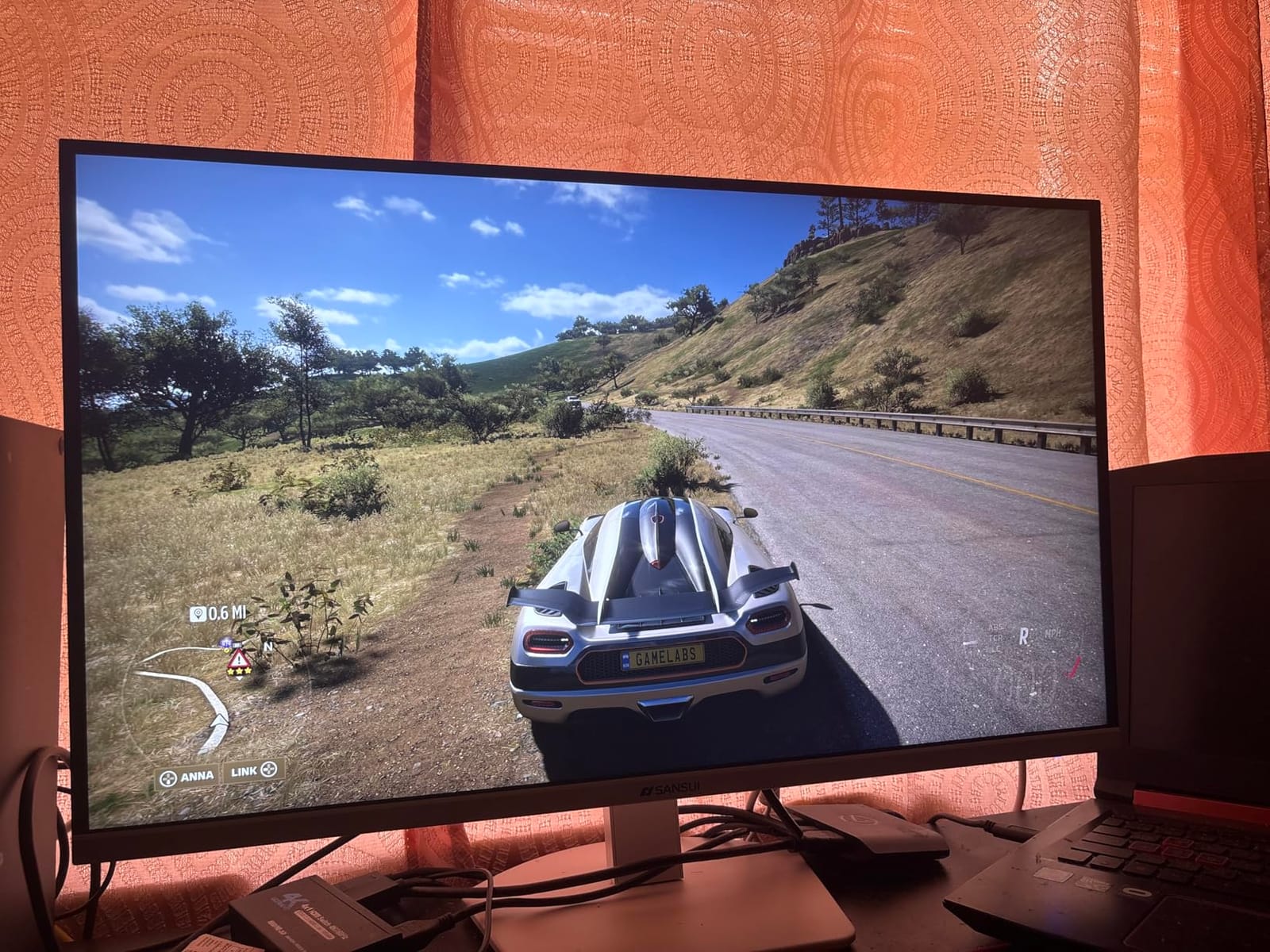 SANSUI 24 Inch Gaming Monitor 180Hz, DP 1.4 & HDMI 2.0 Ports High Refresh Rate Computer Monitor, Racing FPS RTS Modes, 1ms Response Time 110% sRGB (ES-G24F4, HDMI Cable Included) customer photo 2