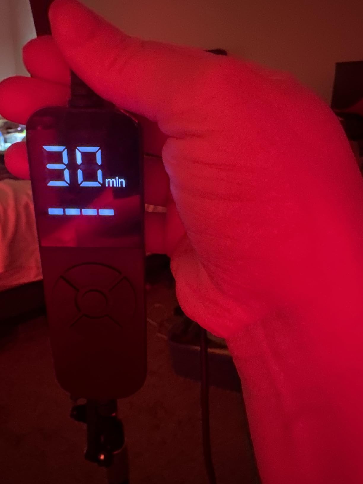 Red Light Therapy for Face and Body, Red Infrared Light Therapy Lamp with Stand Led 660nm Red Light-Therapy& 850nm Infrared Light Device for Body customer photo 2