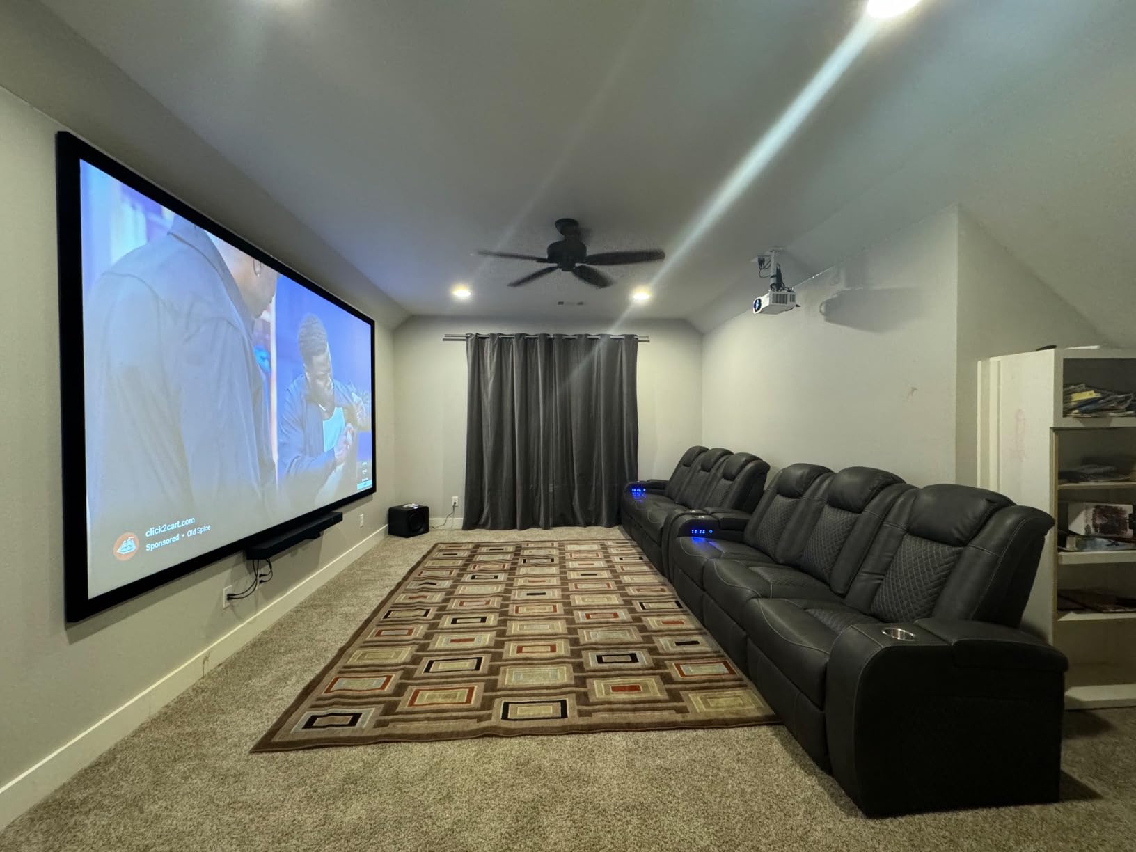 ViewSonic LX700-4K 4K UHD Laser Gaming Projector 3500 Lumens 240Hz Xbox | Home Theater Projector With Dual HDMI, 4.2ms Input Lag, SuperColor, HDR, Optical Zoom, Keystone, Large Screen, Streaming customer photo 2