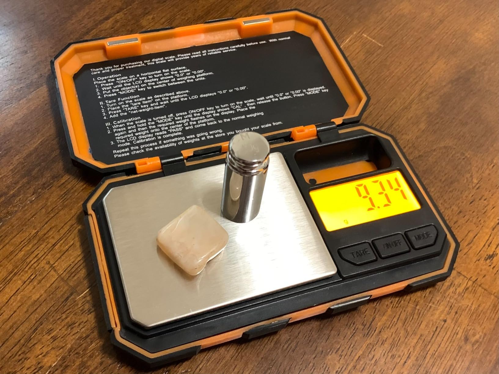 Fuzion Digital Pocket Scale, 500g x 0.01g Gram Scale, High Precision customer photo 2