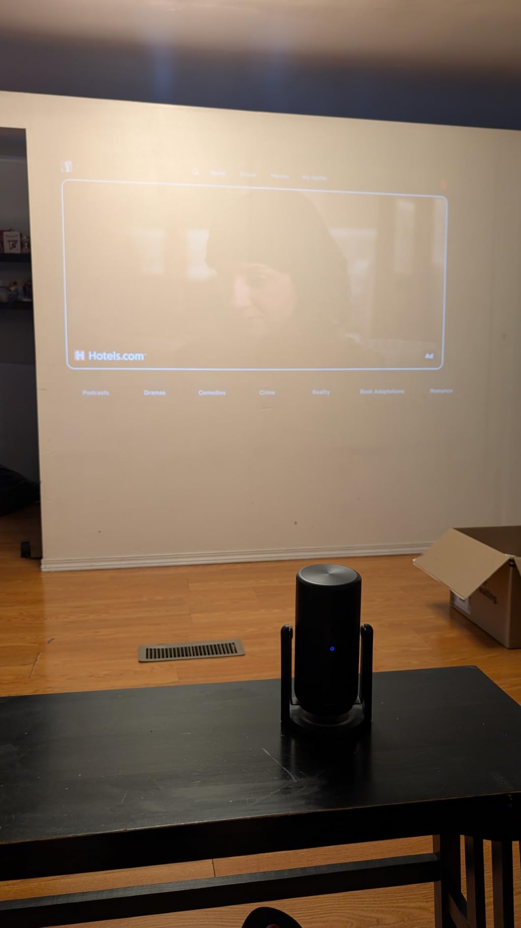Anker Nebula Capsule 3 Portable Projector, Netflix-Certified | 2.5H Battery, Google TV, 1080p, Wi-Fi, 120