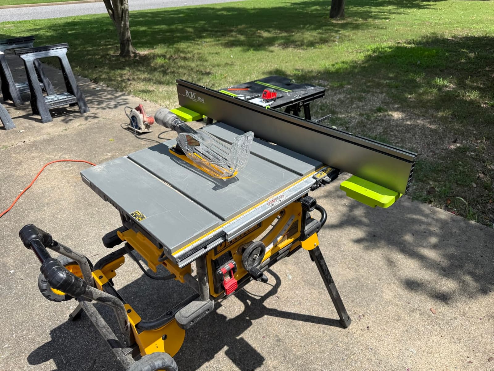 BOW Products XT XTENDER T-Track Table Saw Fence System, 46