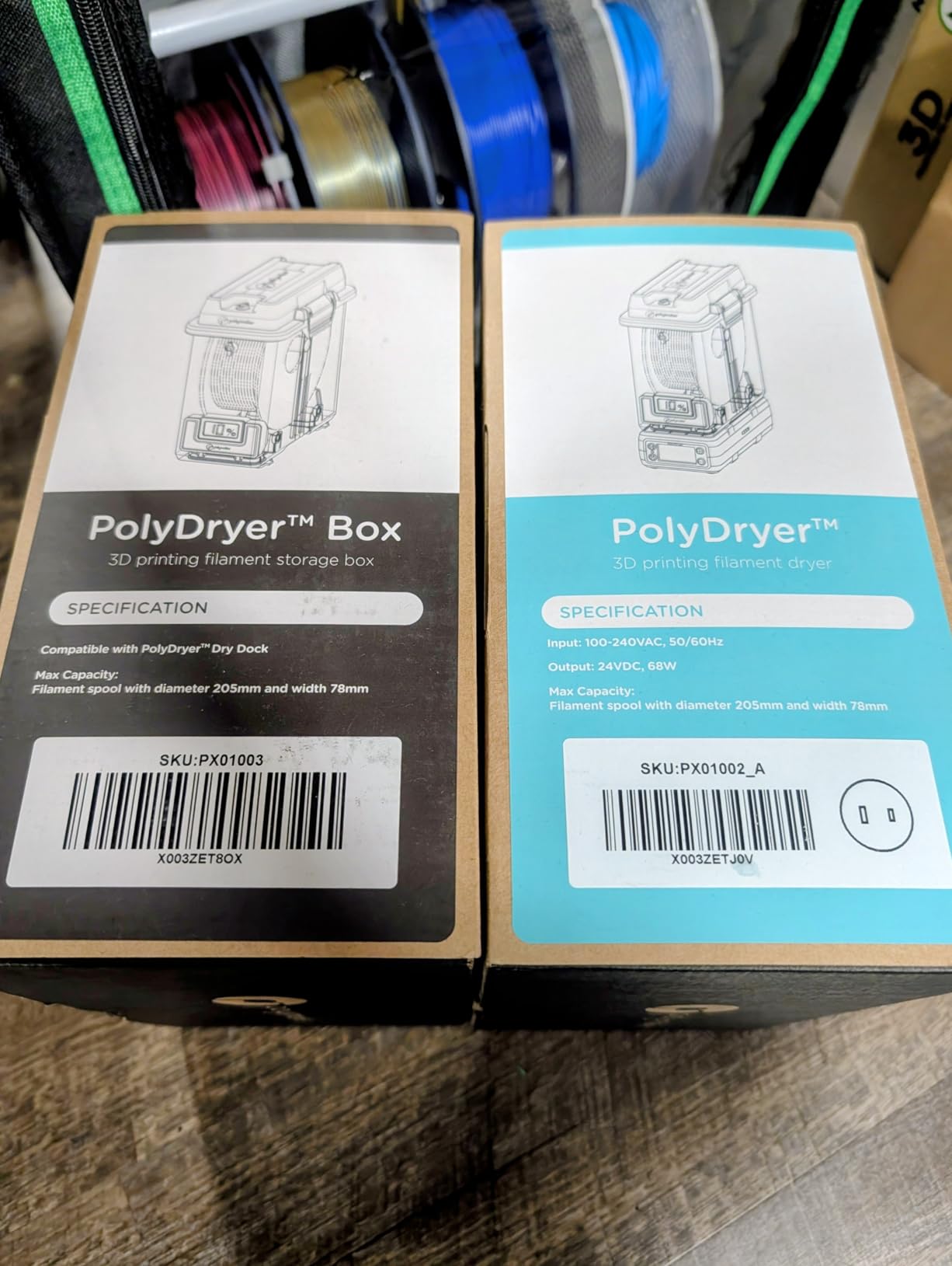 Polymaker Filament Dryer & Storage Box Polydryer for 1kg PA Nylon PLA PETG customer photo 2