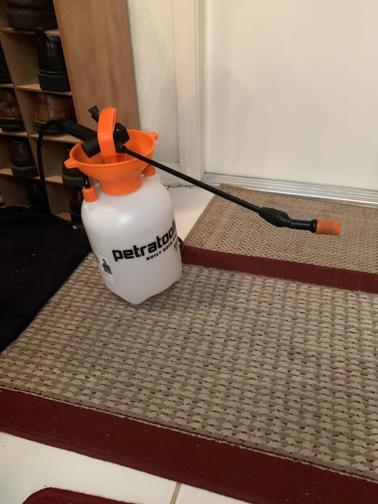 PetraTools HD101 Garden Pump Sprayer, 52-in Long Hose & 2 Nozzles, 1 Gallon customer photo 1