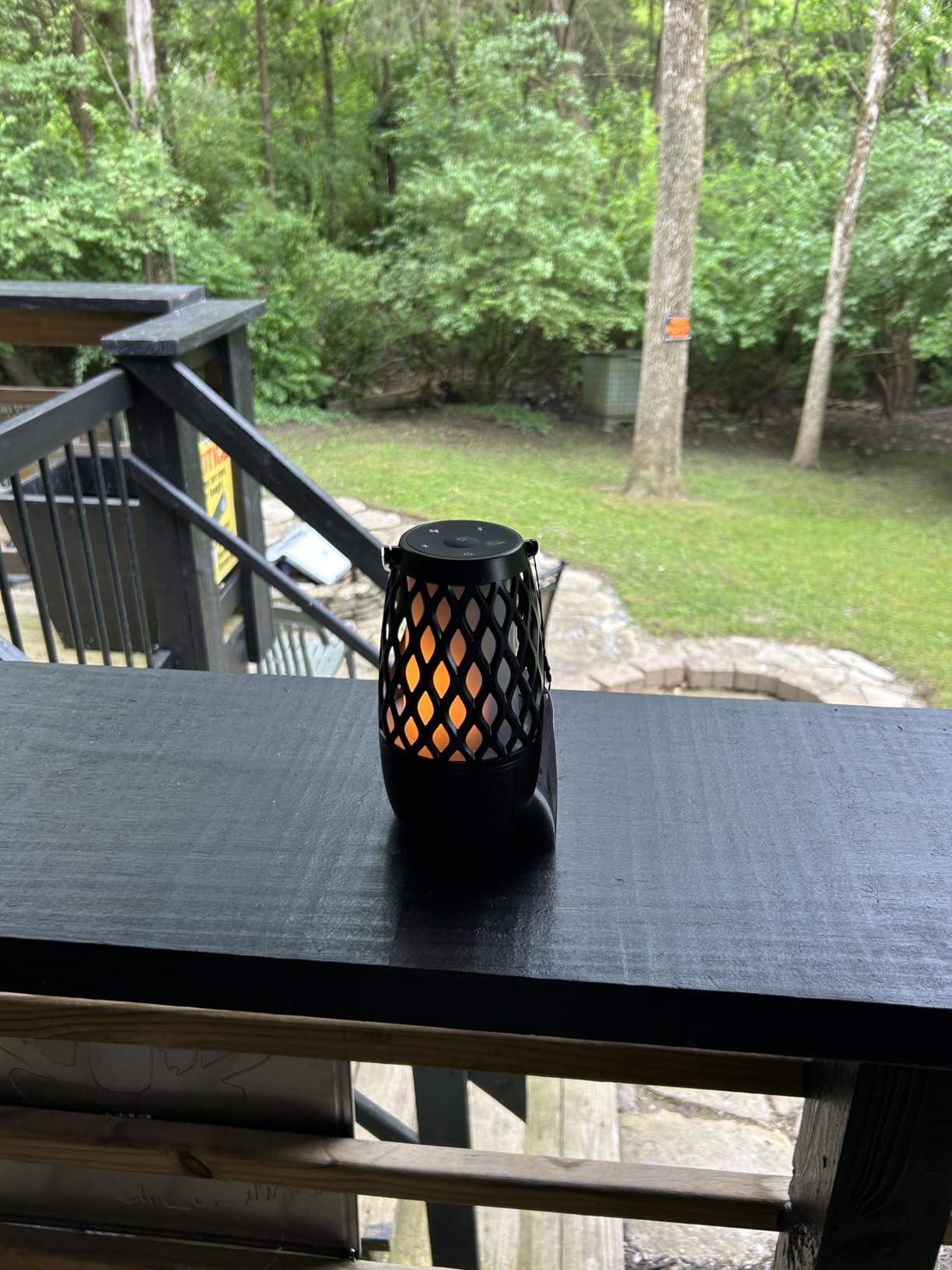 Outdoor Speakers with Lights, Gifts for Men Women, IPX5 Waterproof, 2 Pack | 20W HD Sound, Wireless Multi-Sync up to 100 Speakers Lanterns for Pool/Camping/Patio/Yard, House Warming Gift Halloween Decor customer photo 1