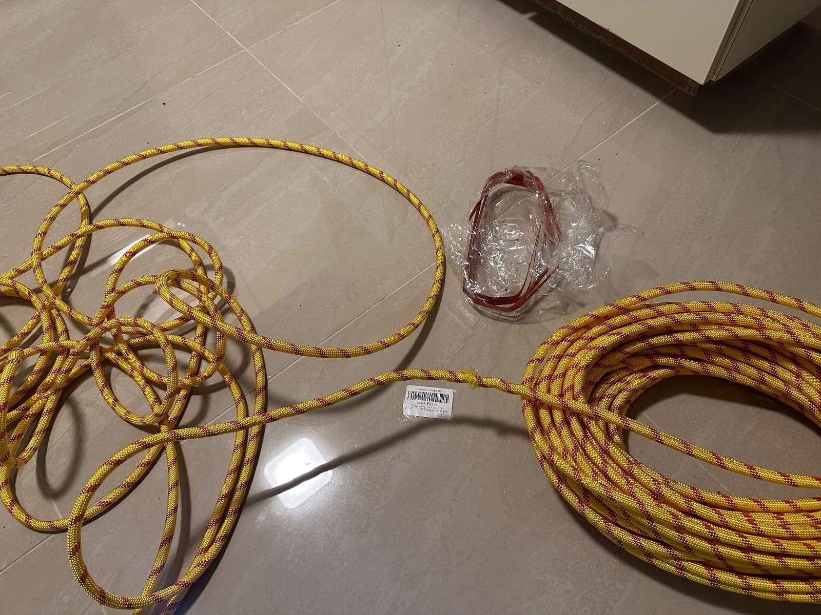 1/2 Inch Arborist Rigging Rope (150 Ft) | 9,000 lbs MBS Double Braid Polyester Bull Rope | ASTM F2116 Certified Static Line for Tree Removal, Heavy Limb Lowering & Utility Hoisting - Blue customer photo 1