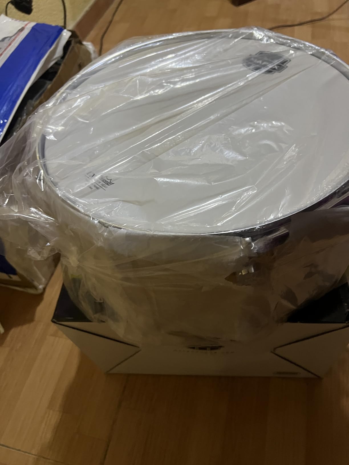 Mapex MPX Maple/Poplar Hybrid Shell Snare Drum, 14 in. X 8 in., Transparent Natural customer photo 2