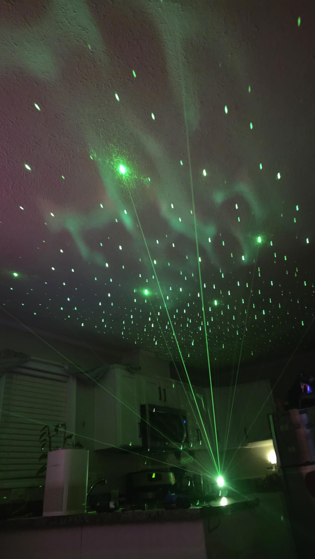 YXQUA Astronaut Galaxy Star Projector, Night Light for Kids | 8 Modes, Remote, 270 Degree Rotation, Nebula Projection, Bedroom, Home Theater, Ceiling Decor, Party, Teen, Birthday Gift customer photo 1