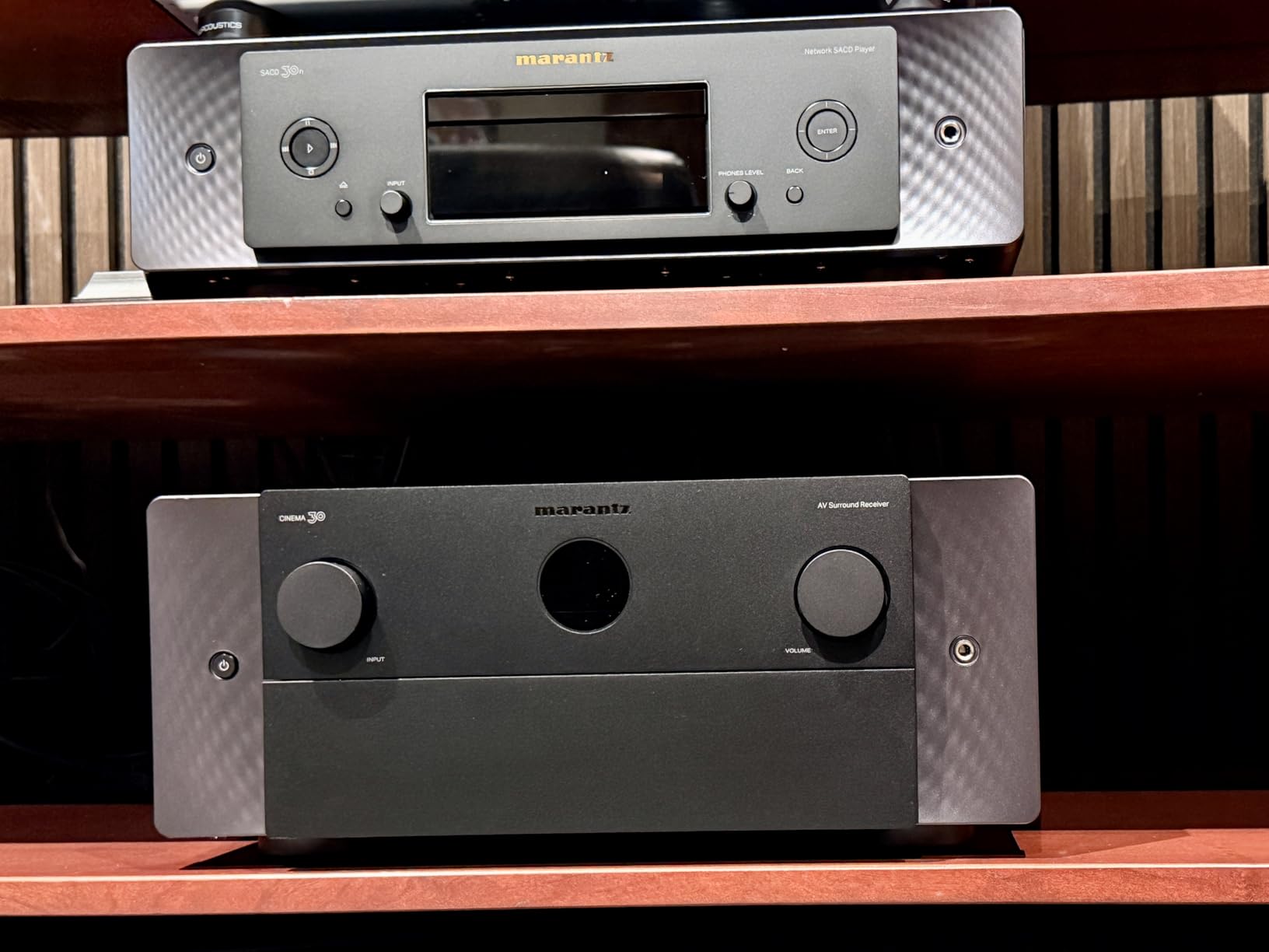 Marantz Cinema 30 Reference 11.4 Channel AV Receiver Powered by HEOS with Dolby Atmos, 140 W, 8K and 7 HDMI Inputs customer photo 1