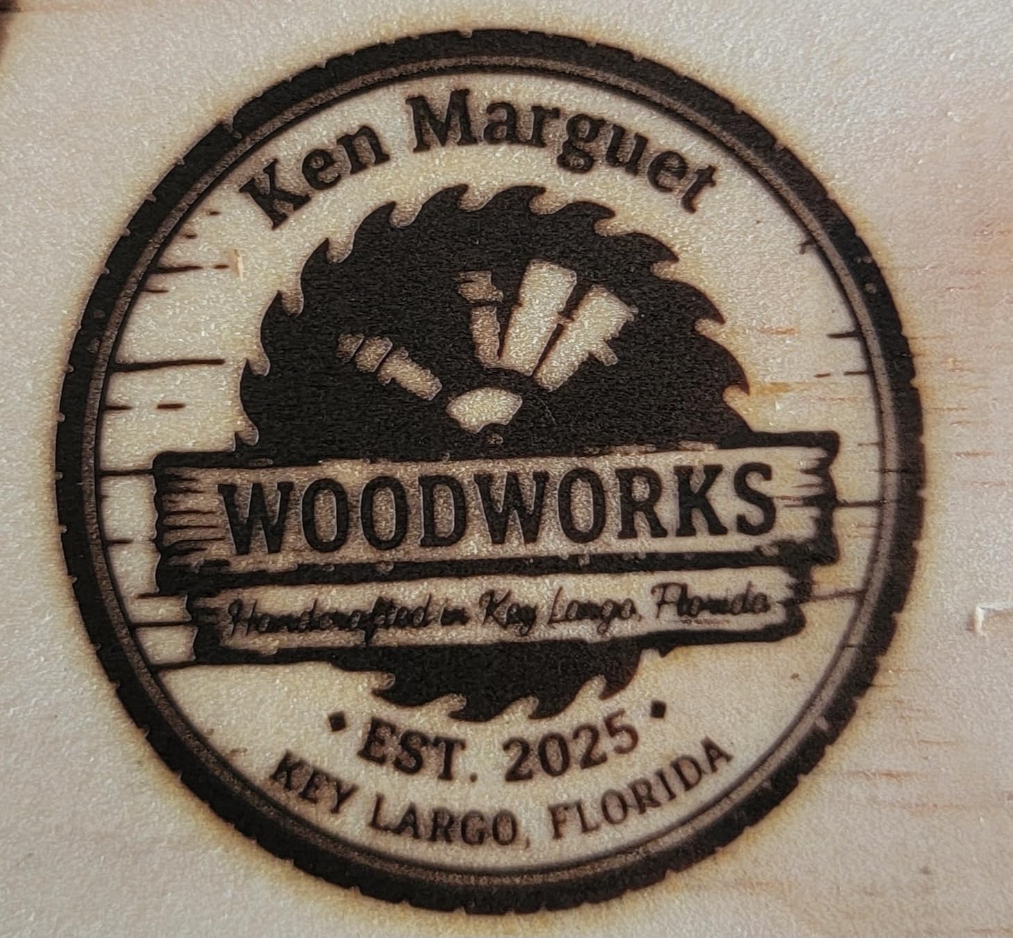 Crawell Custom Branding Iron for Wood - Custom Branding Iron for Wood Leather Meat Perfect for Weddings and Handcraft Lover customer photo 2