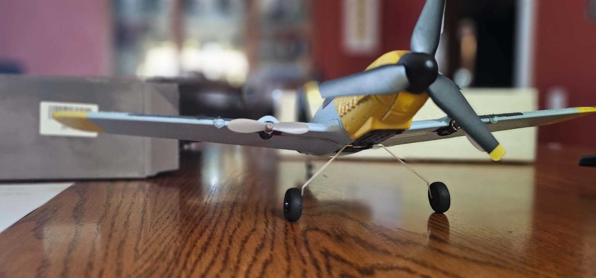HAWK'S WORK 3 Channel RC Plane BF-109, Remote Control Airplane Ready to Fly, 2.4GHz 6-axis Gyro Stabilizer, Easy to Fly for Kids & Beginners customer photo 1