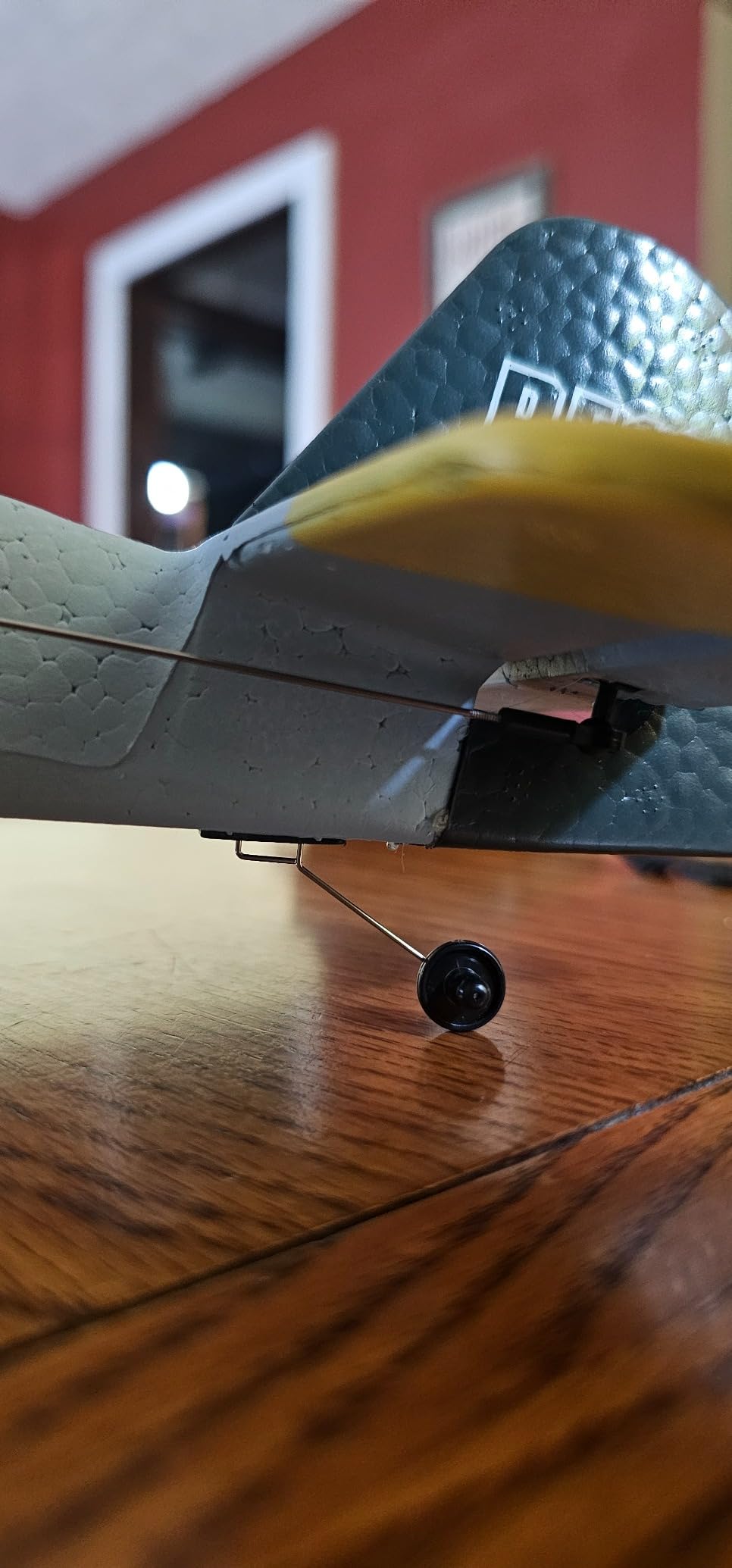 HAWK'S WORK 3 Channel RC Plane BF-109, Remote Control Airplane Ready to Fly, 2.4GHz 6-axis Gyro Stabilizer, Easy to Fly for Kids & Beginners customer photo 2