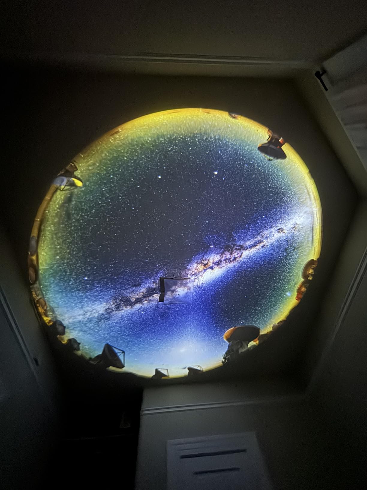 FlyLily Galaxy Projector, 12 in 1 HD Planetarium Astronaut Galaxy Projector for Bedroom, Galaxy Star Night Light Projector for Kids Adults Gaming Room/Party/Home Décor customer photo 1