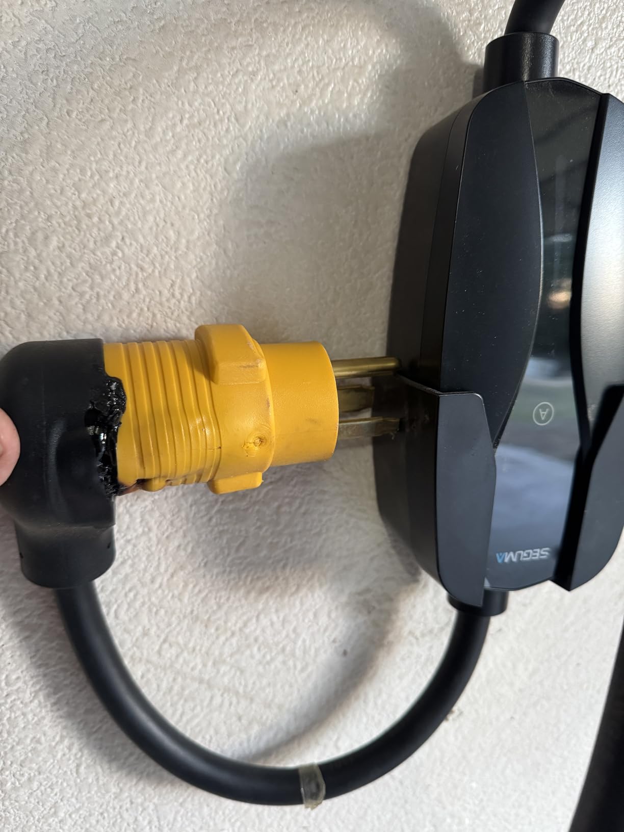 SEGUMA 32A Level 2 EV Charger, J1772 Charger with NEMA 14-50 Plug customer photo 1