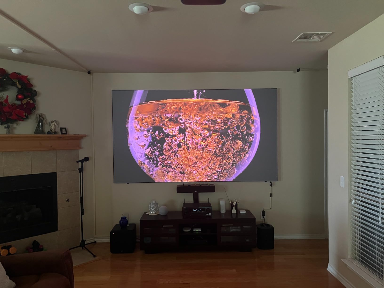 JMGO N1S Ultra 4K Triple Laser Projector , 2800 ISO Lumens, Google TV customer photo 2