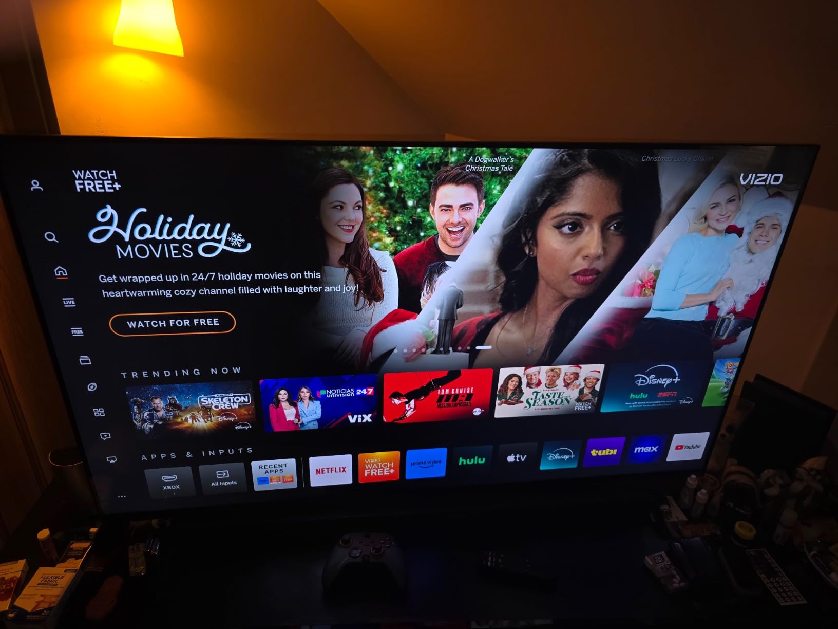 VIZIO M55Q6L4 55 in. Class Quantum 4K QLED HDR Smart TV customer photo 1