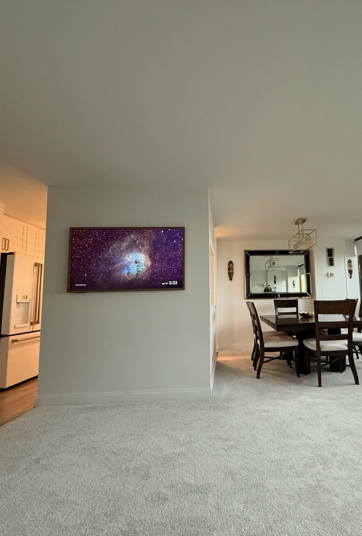 Hisense 55-Inch Class QLED 4K S7N CanvasTV Series Dolby Vision HDR Google Smart TV (55S7N) - 144Hz, Art Mode, Anti-Glare Panel, Hi-Matte Display, Frame & UltraSlim Wall Mount Included customer photo 2