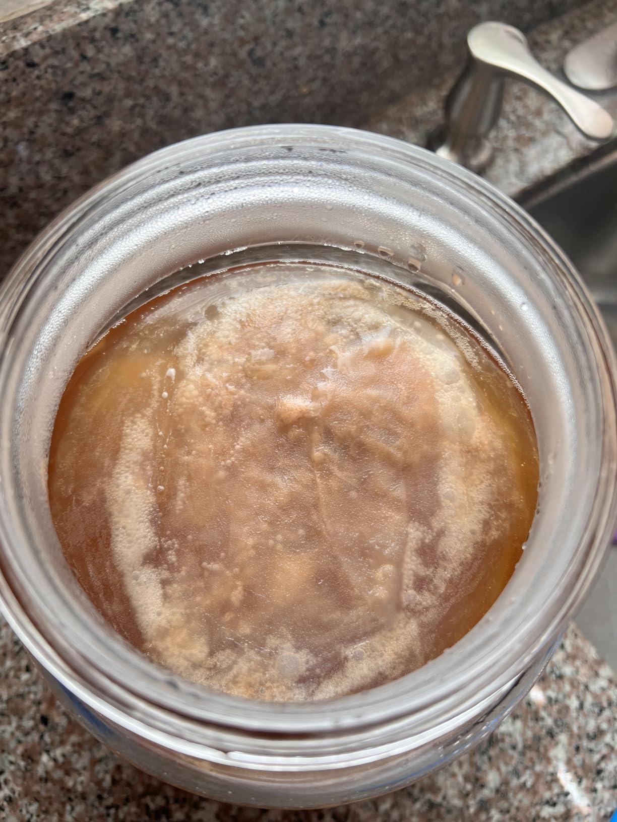 2 Gallon Fermentation Jar with Airlocks, Wide Mouth Glass Jar (7600ML) customer photo 1