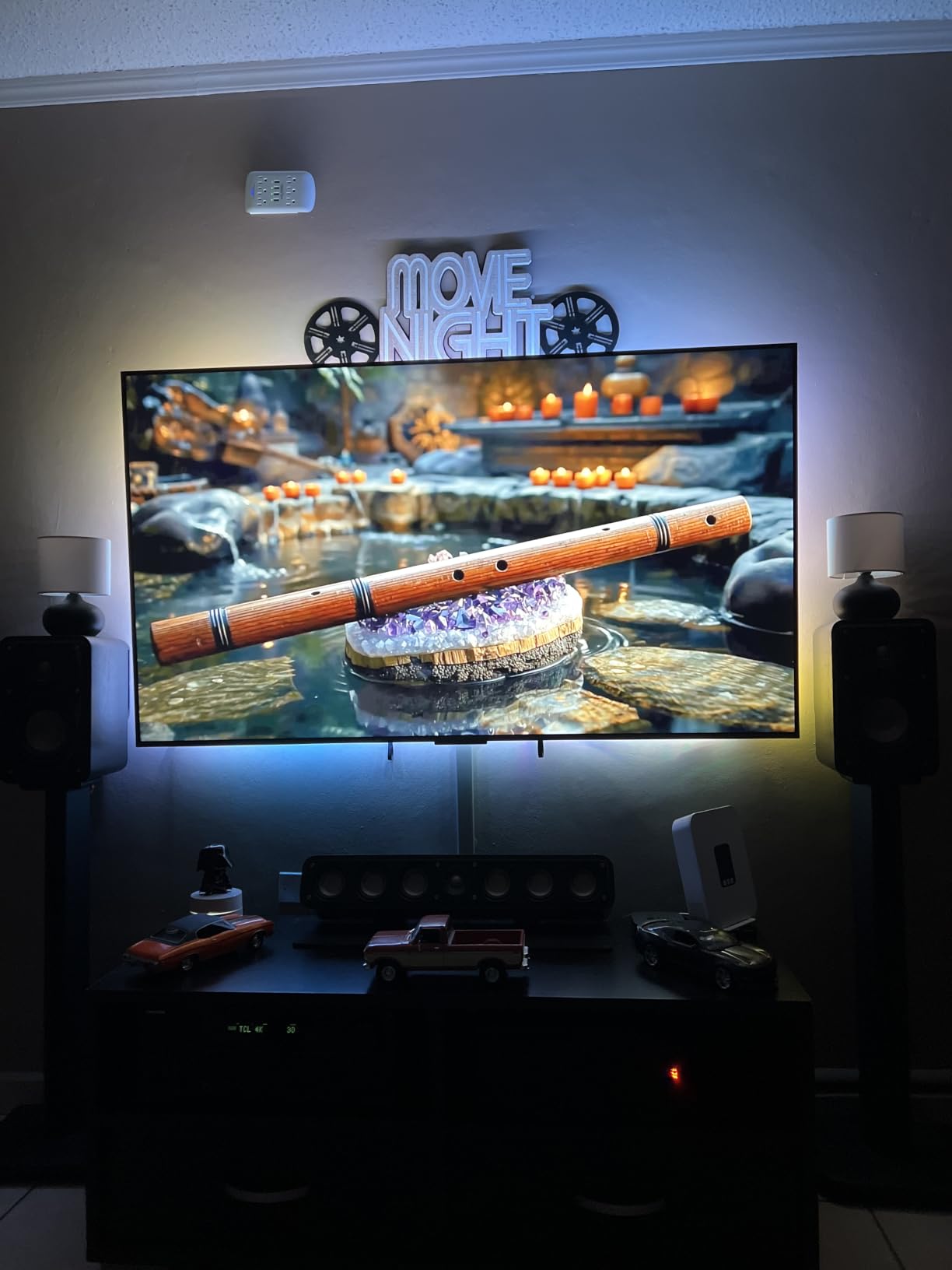 Govee TV LED Backlight, RGBIC Smart LED Strip Lights for 70-80 inch TVs | 99+ Scene Modes, Music Sync, Bluetooth and Wi-Fi APP Control, Works with Alexa & Google Assistant, Adapter, 15ft/138 LEDs customer photo 1